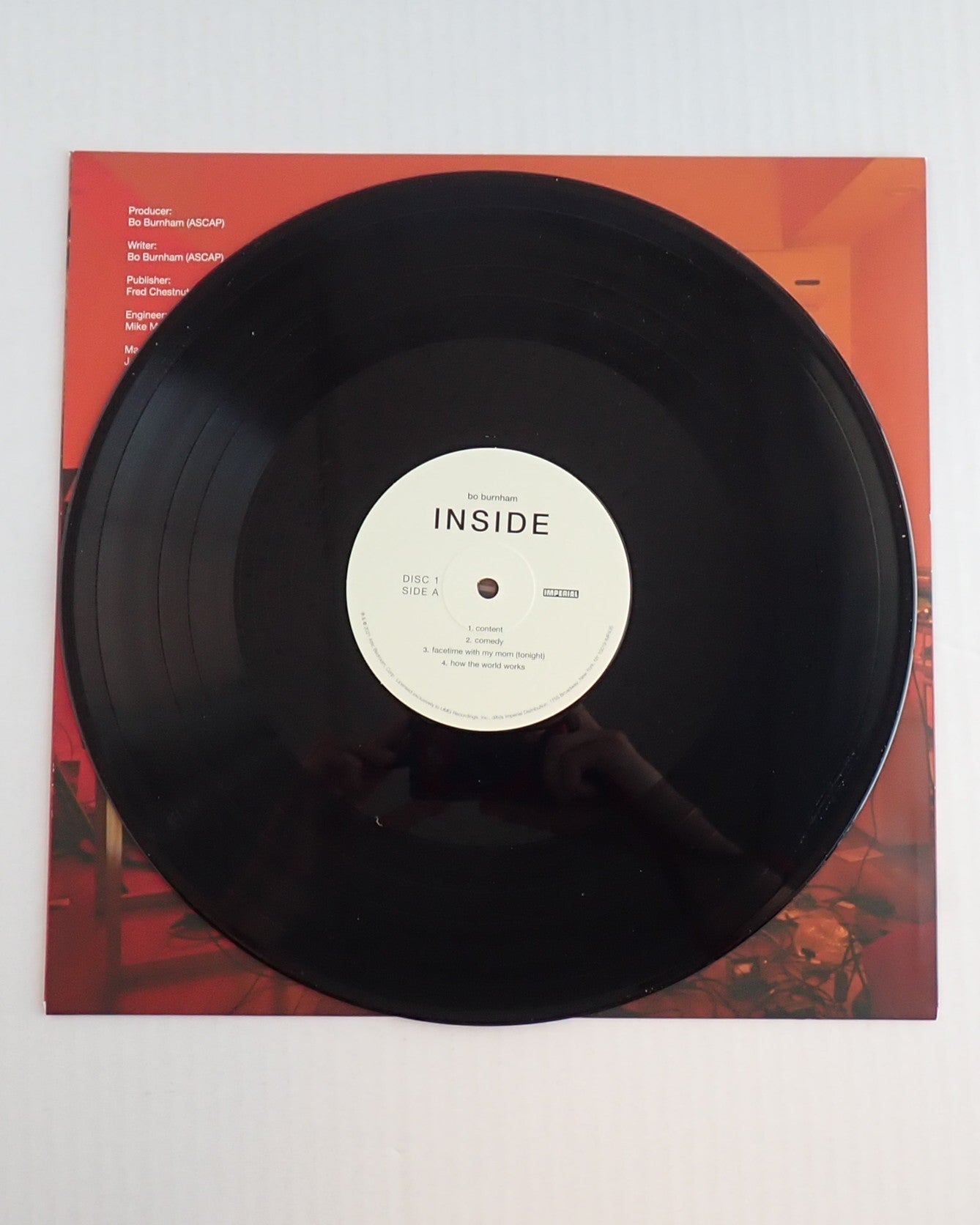 Bo Burnham – Inside (The Songs) - Vinyl