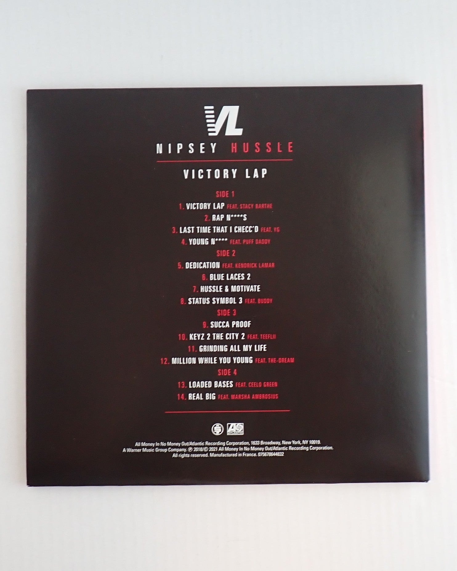 Nipsey Hussle ‎– Victory Lap - Vinyl