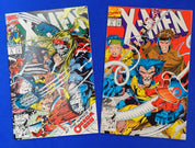 X-Men #4 & #5 (1992) - NM- (9.2) - 1st Omega Red