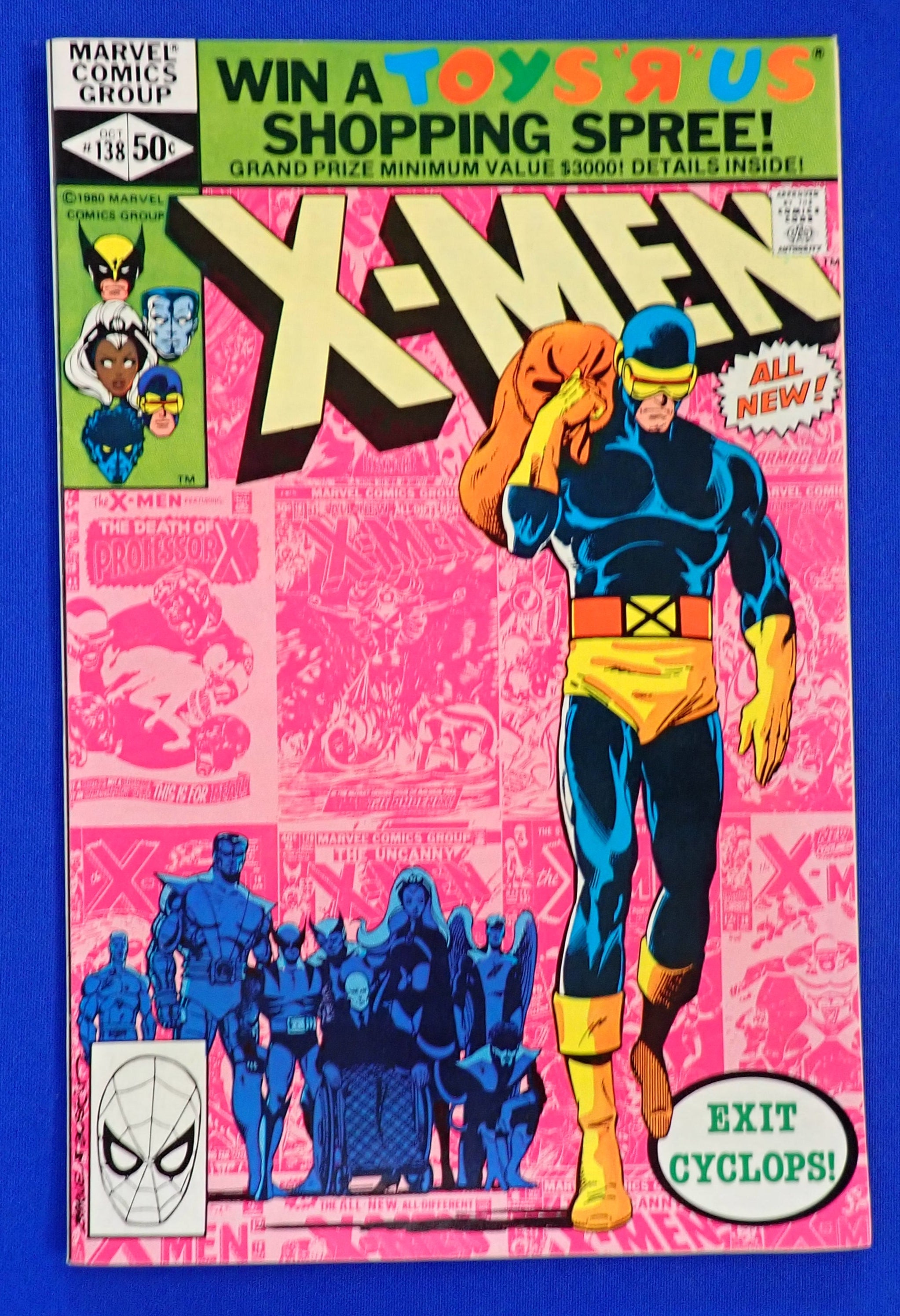Uncanny X-Men #138 (1980) - VF- (7.5) - Cyclops leaves the X-Men
