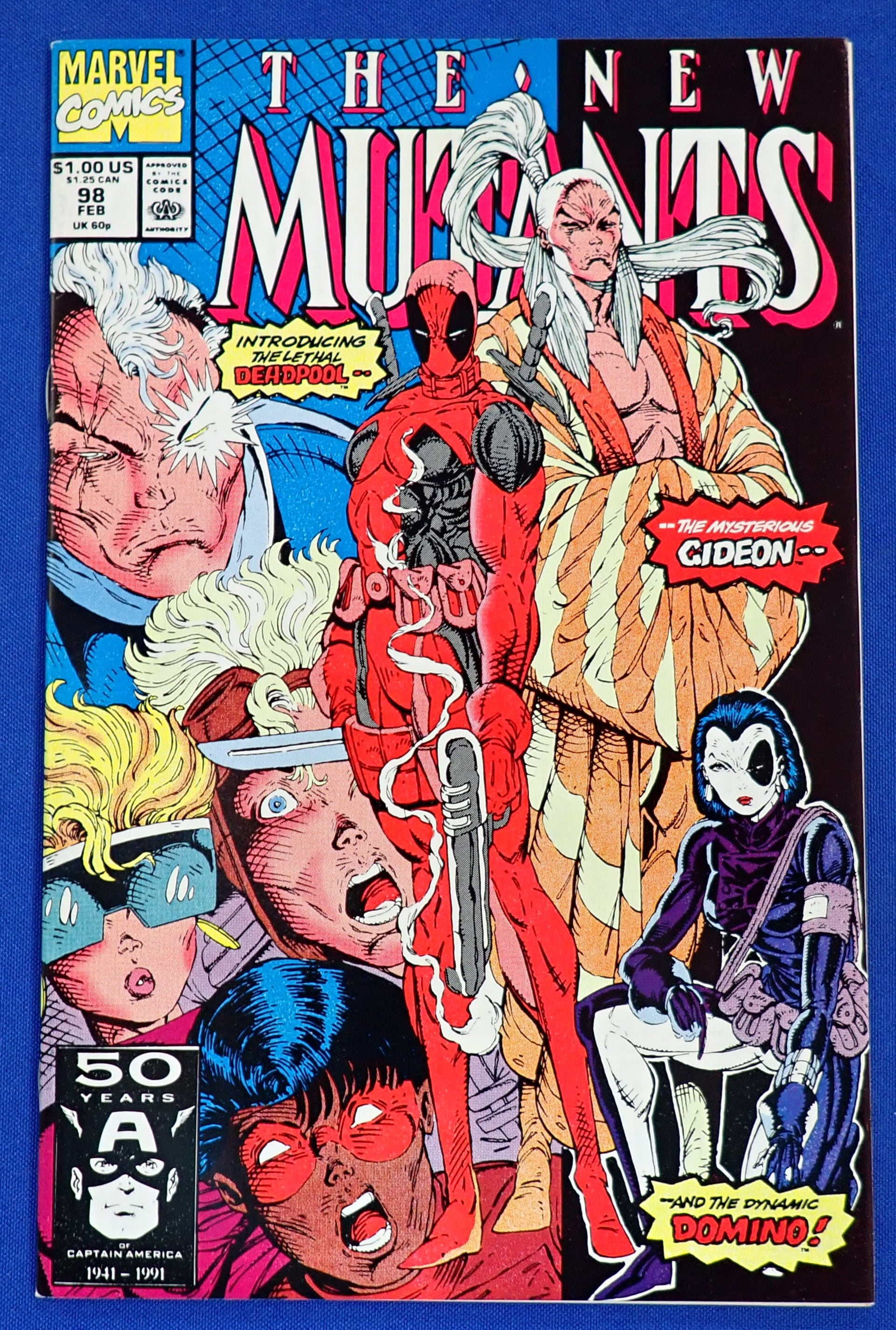 New Mutants #98 (1991) - NM (9.4) - 1st Deadpool