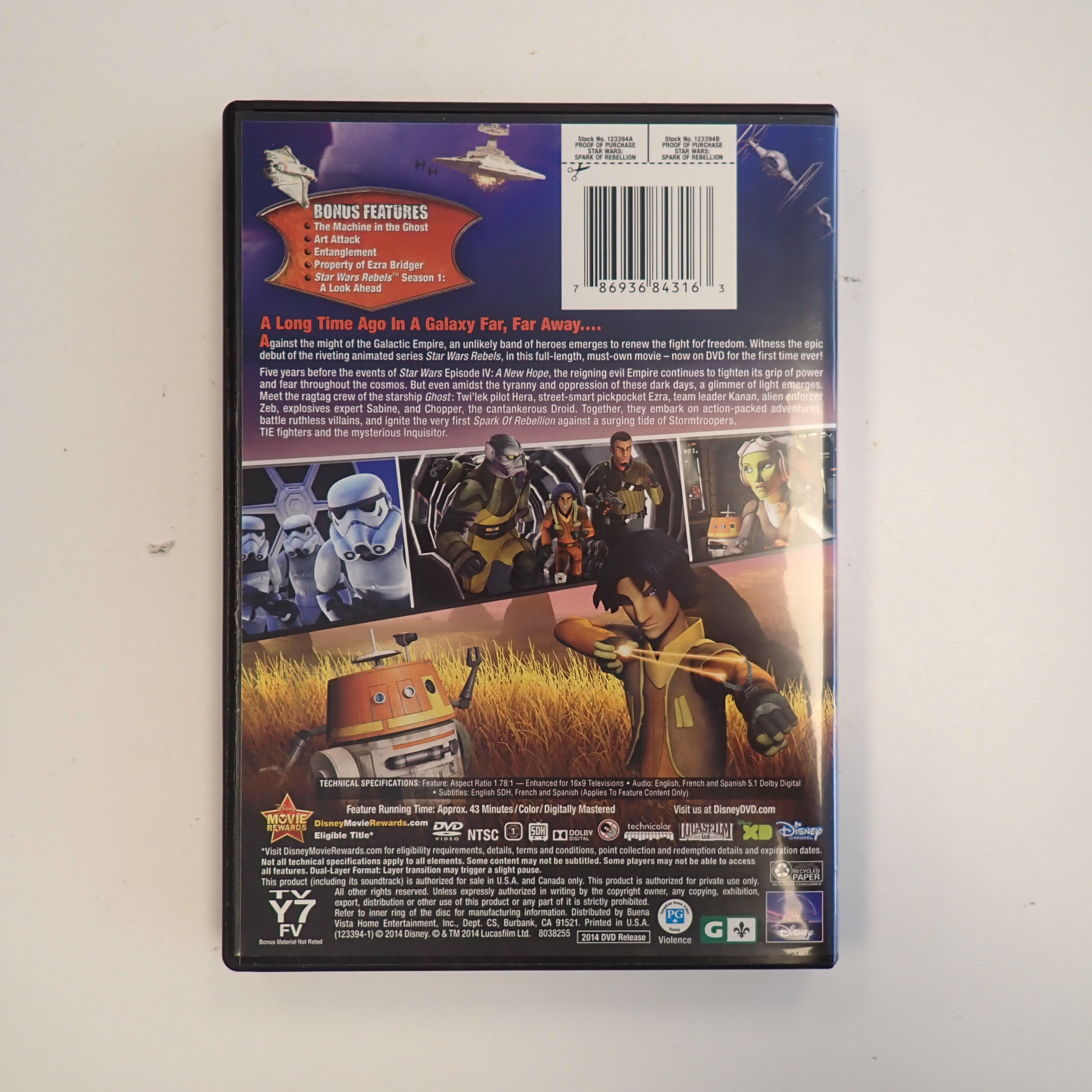 Star Wars Rebels - DVD