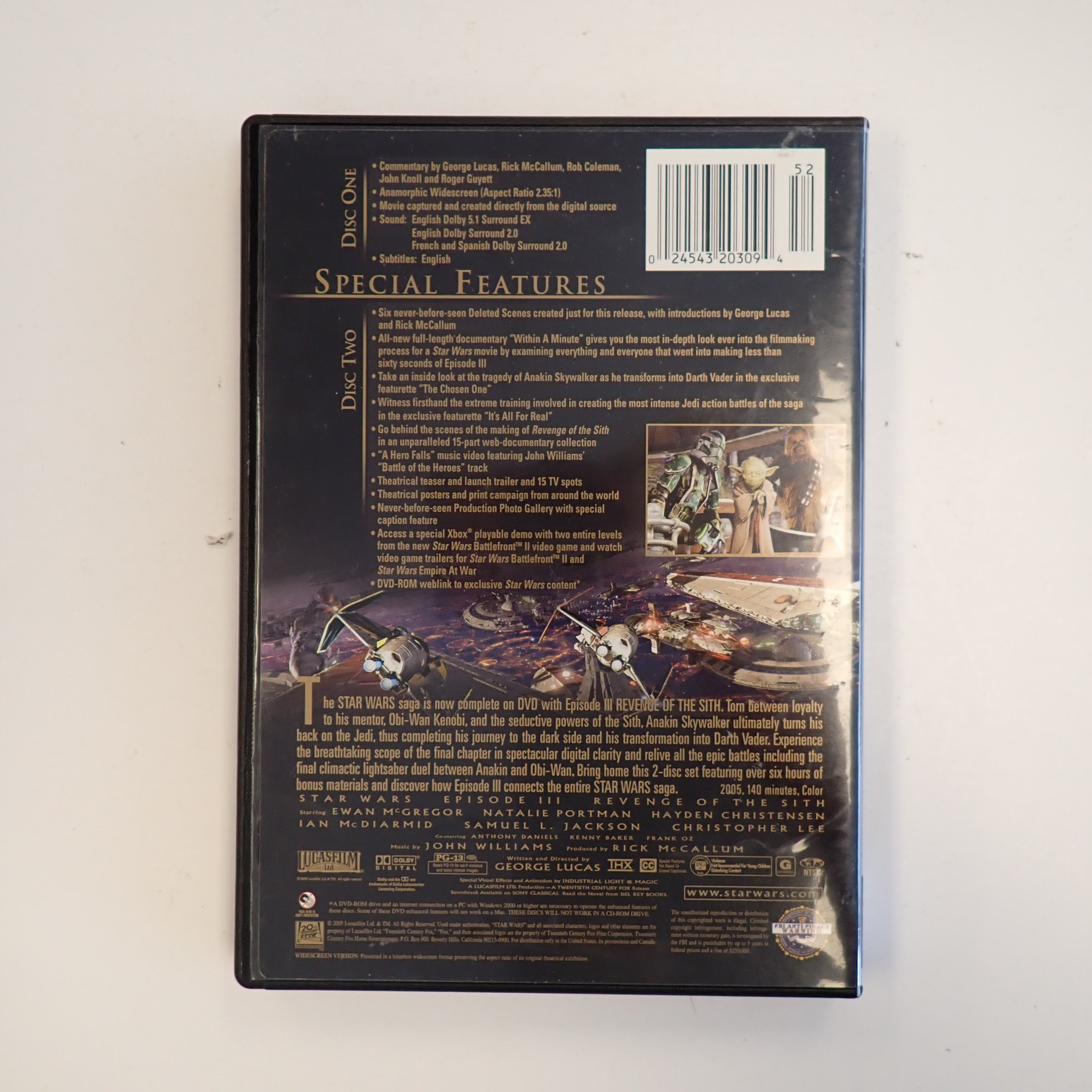 Star Wars III: Revenge of the Sith - DVD