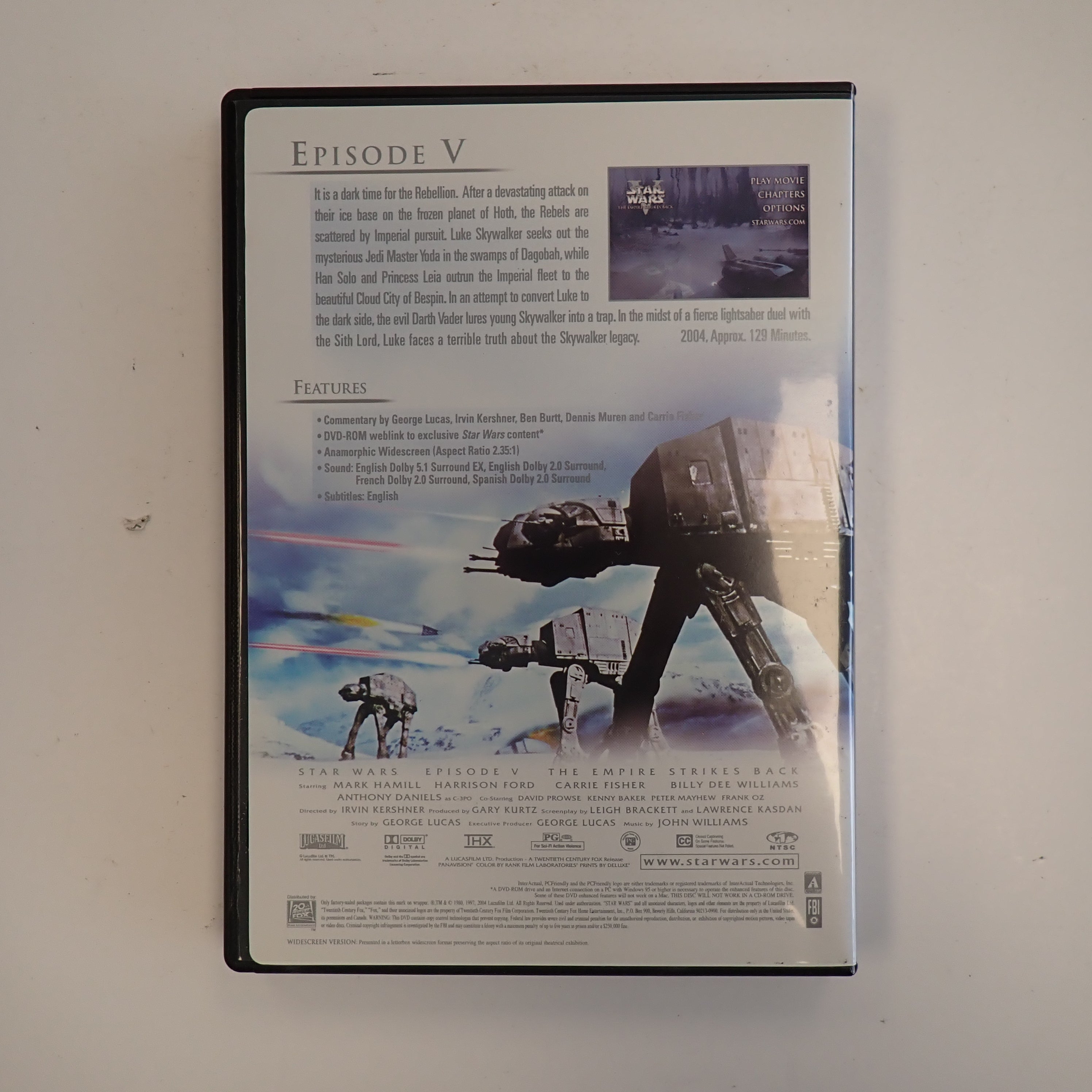 Star Wars Trilogy: Episodes VI-IV - DVD Box Set
