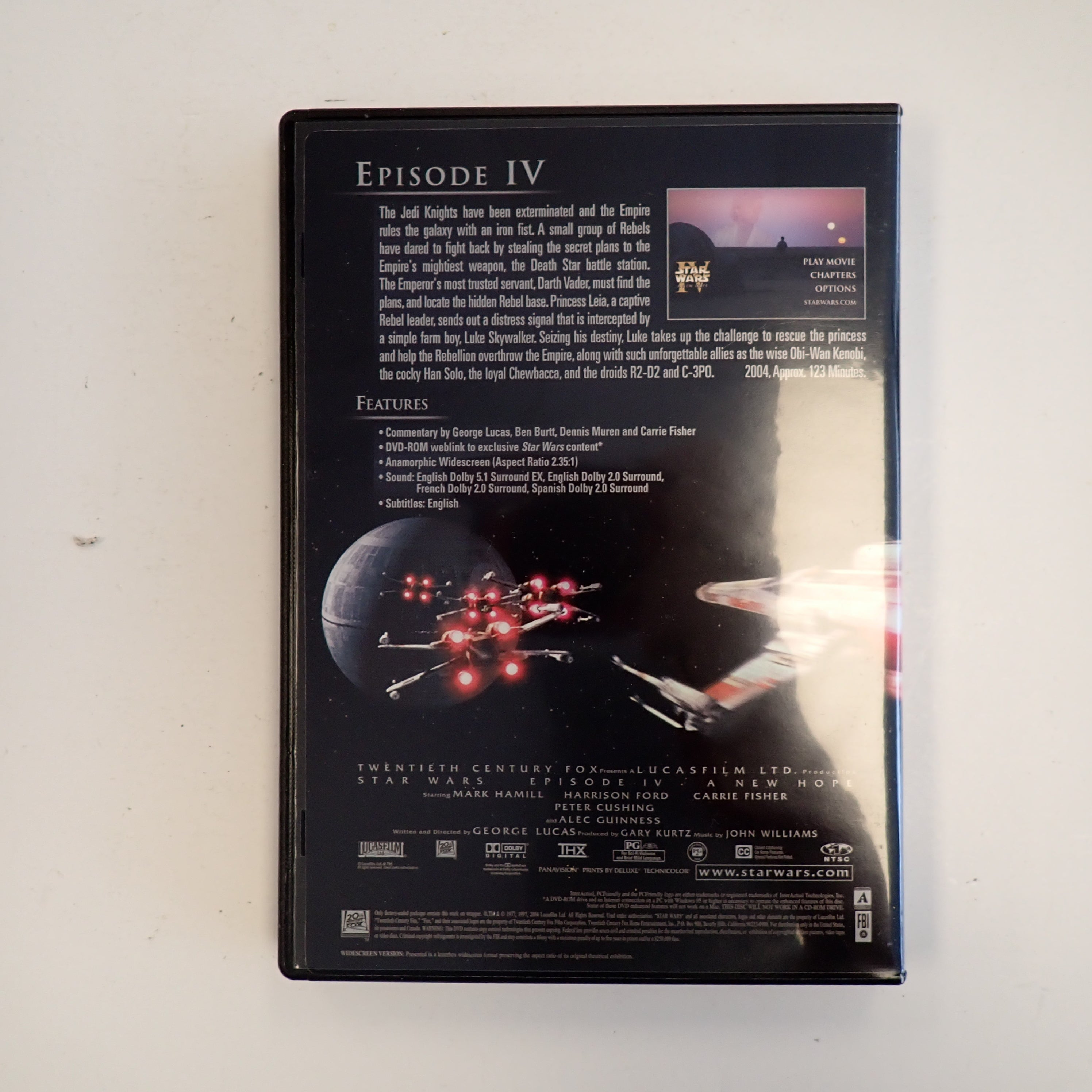 Star Wars Trilogy: Episodes VI-IV - DVD Box Set