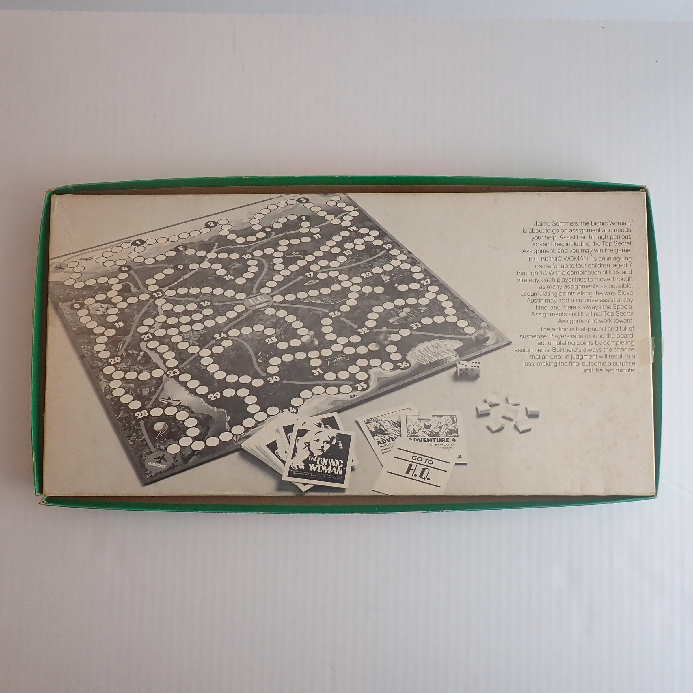 The Bionic Woman Board Game [PRE-OWNED]