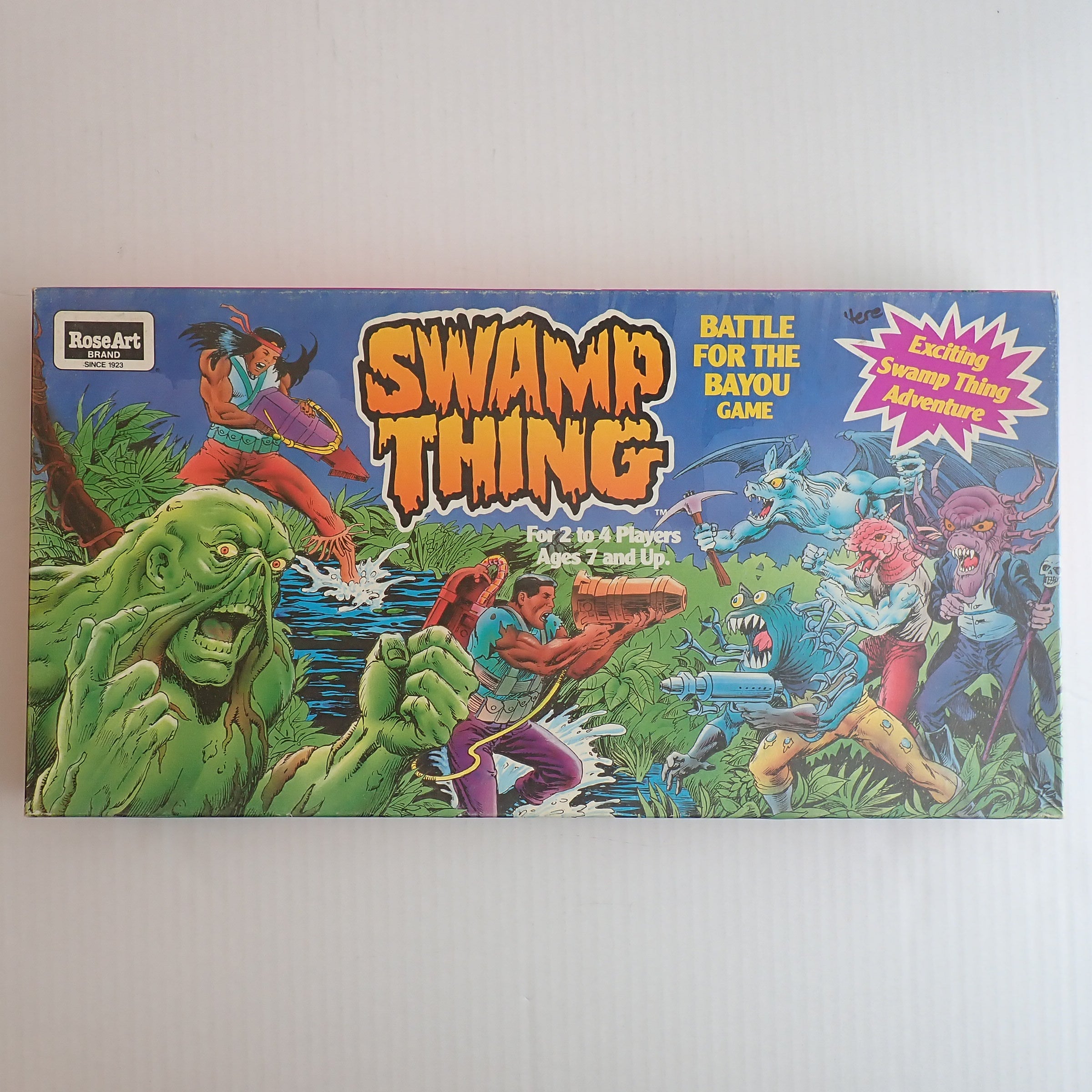 Swamp Thing Battle for the Bayou - Board Game [PRE-OWNED]