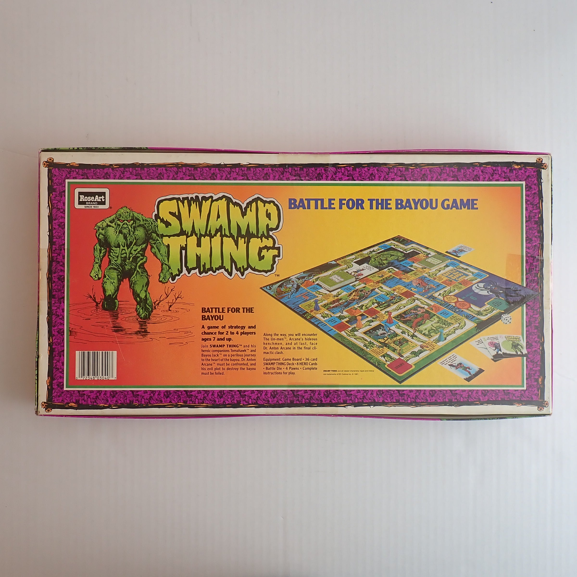 Swamp Thing Battle for the Bayou - Board Game [PRE-OWNED]