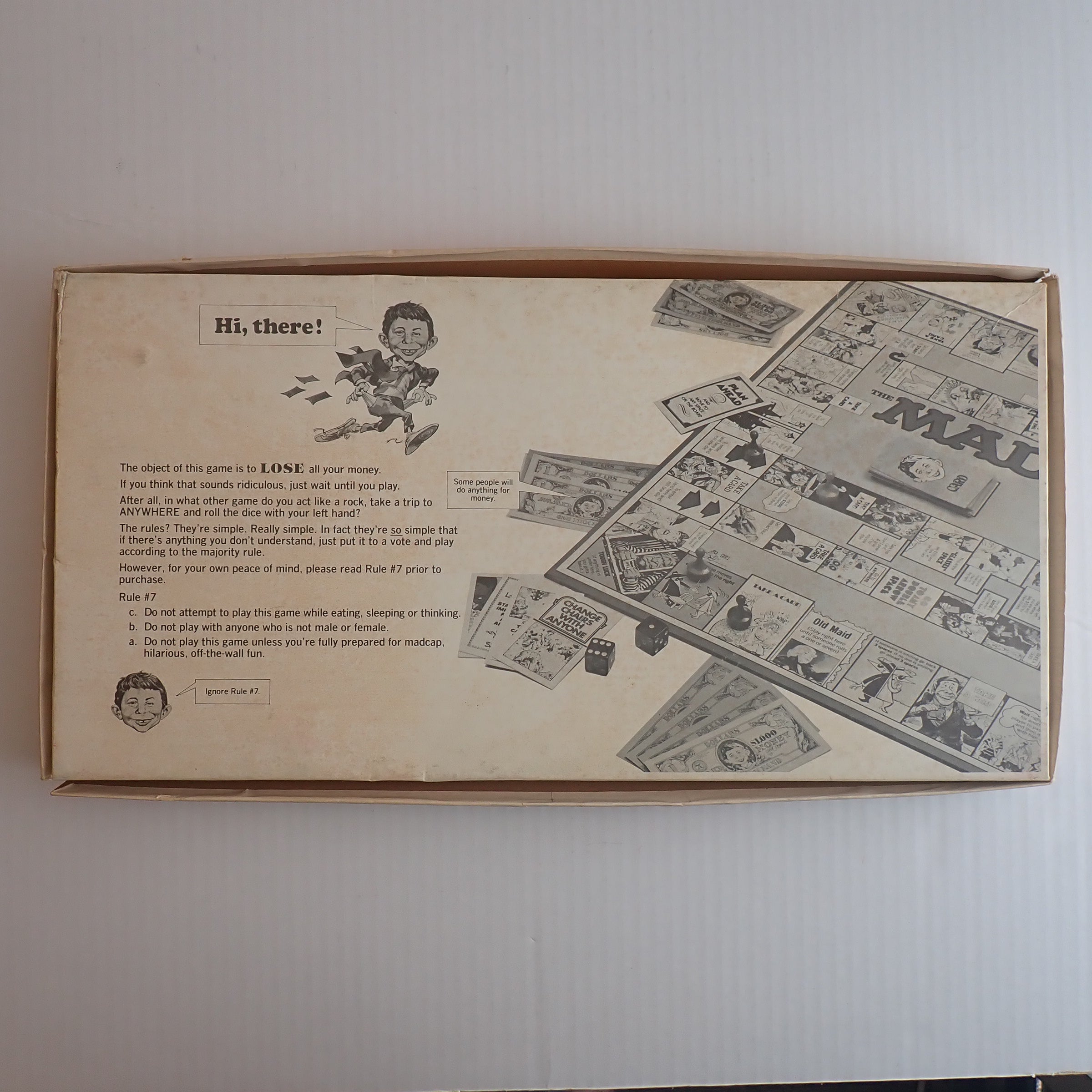 The Mad Magazine 1979 - Board Game [PRE-OWNED]