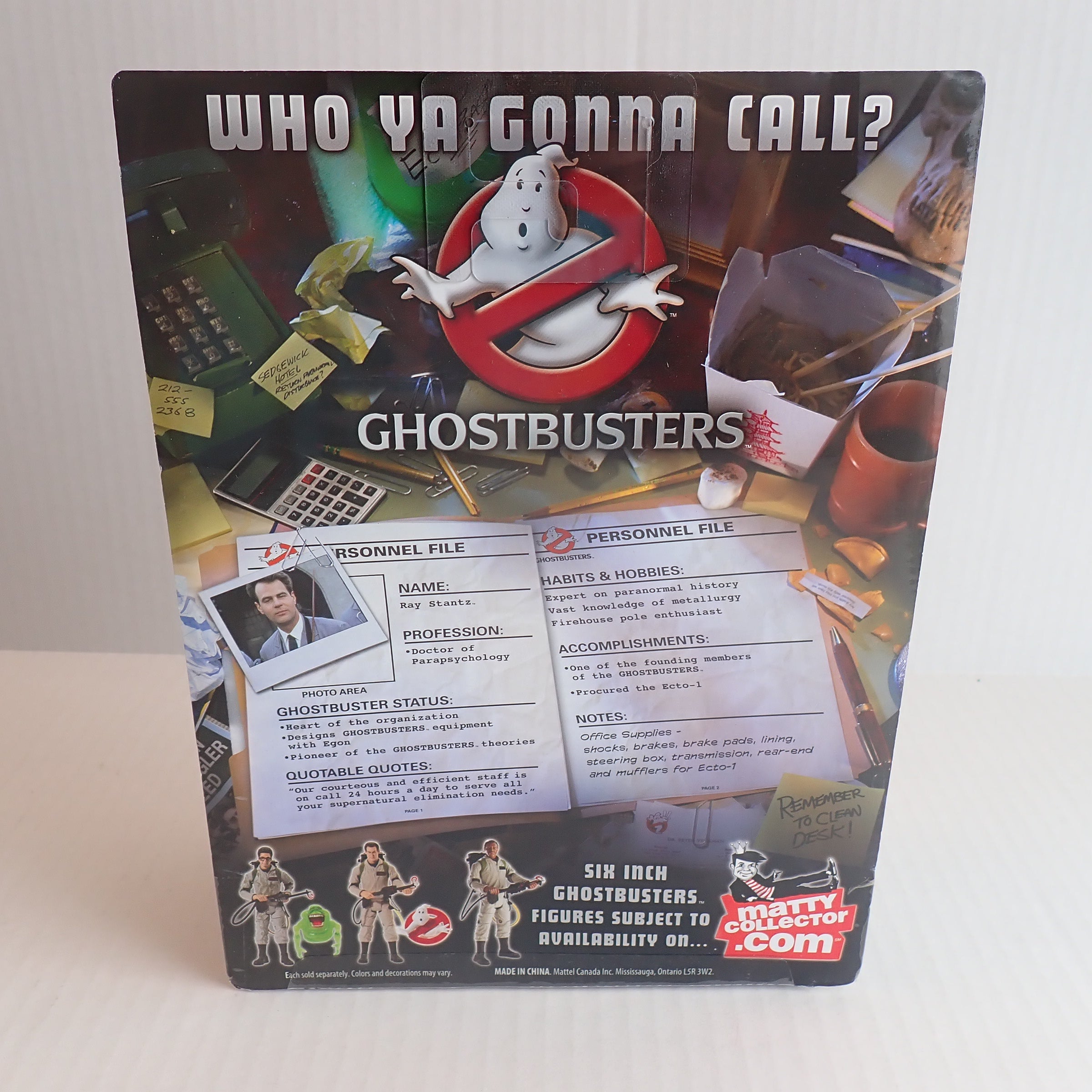 Ray Stantz Ghostbusters - Matty Collector [PRE-OWNED]