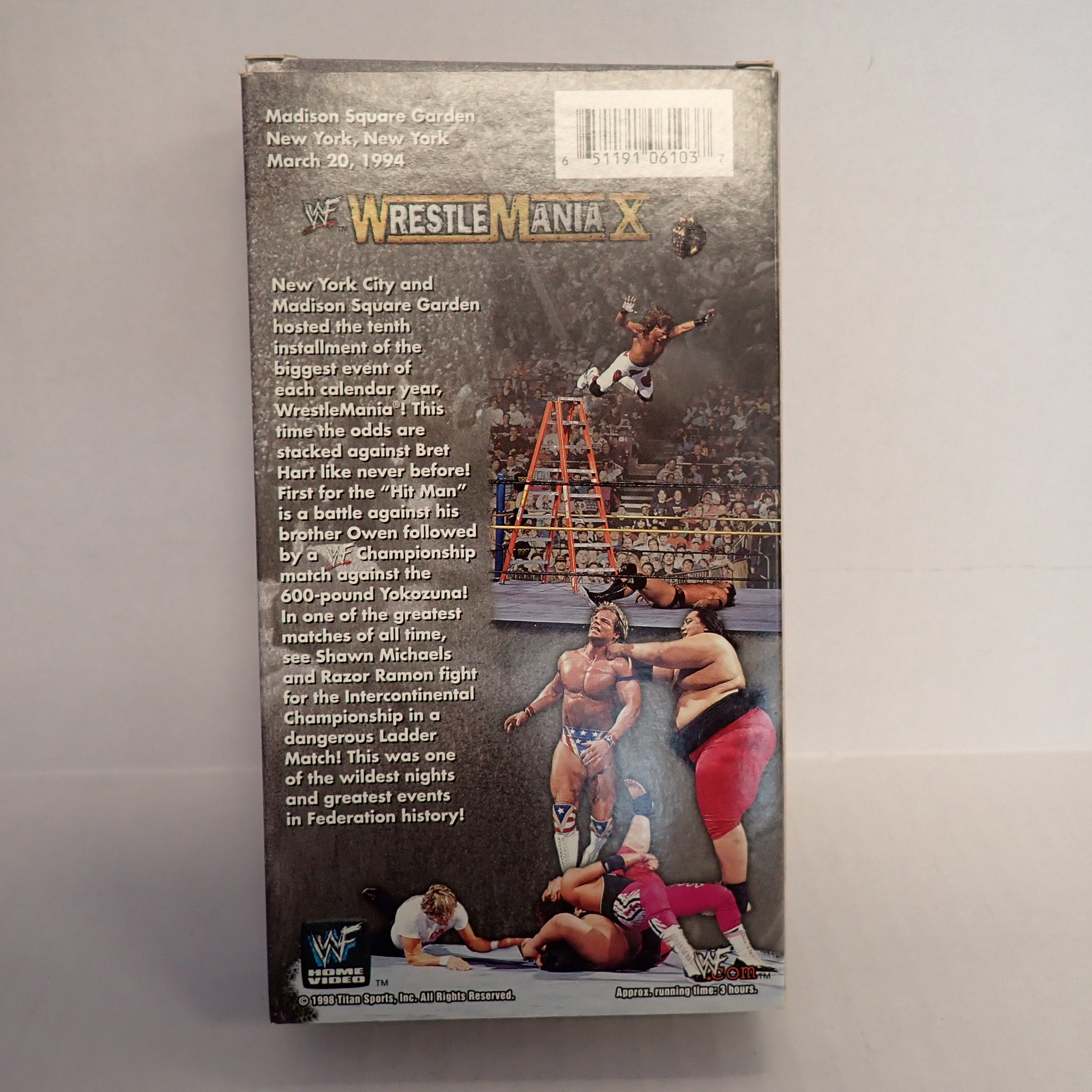 WrestleMania The Legacy - VHS Box Set