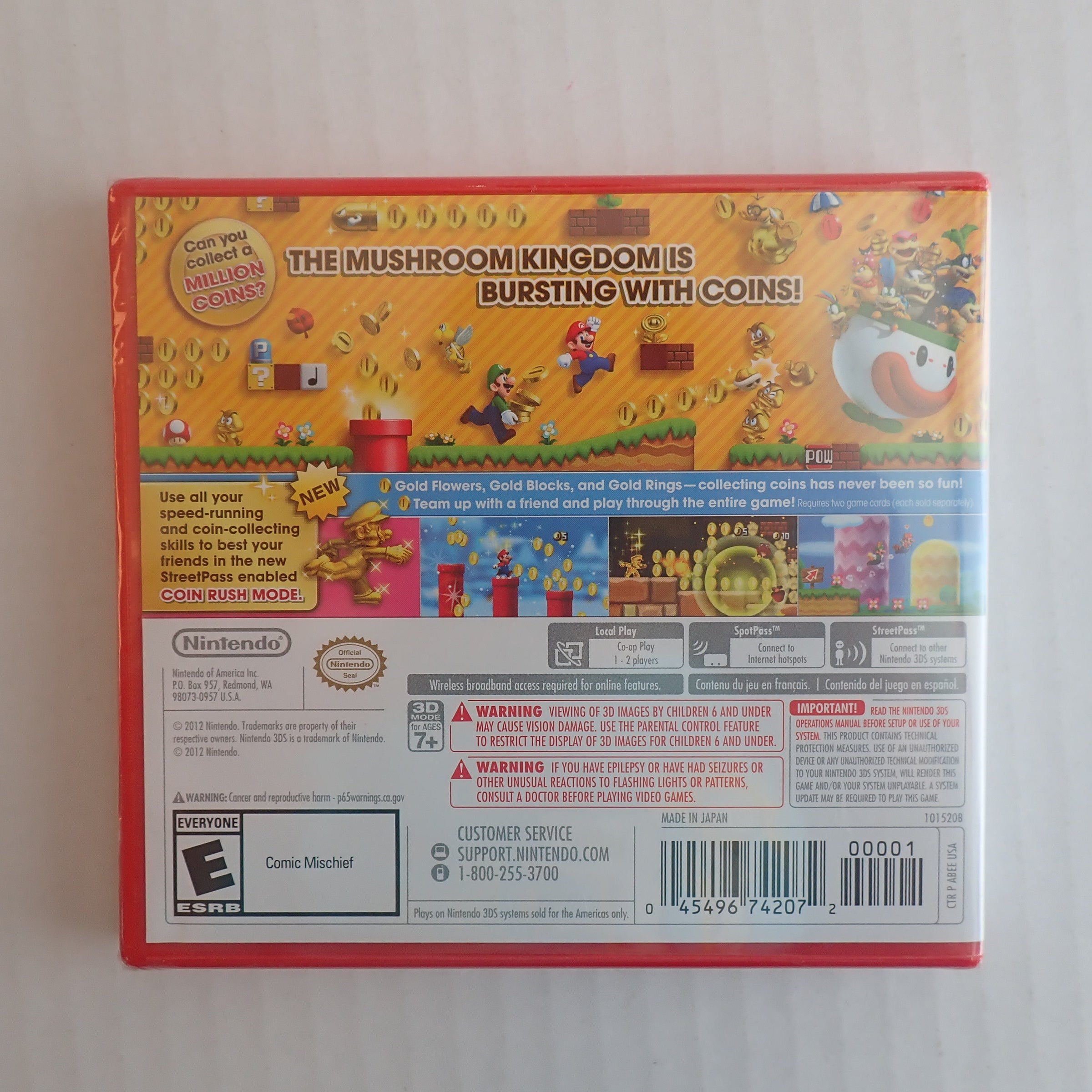 New Super Mario Bros. 2 - 3DS [SEALED]