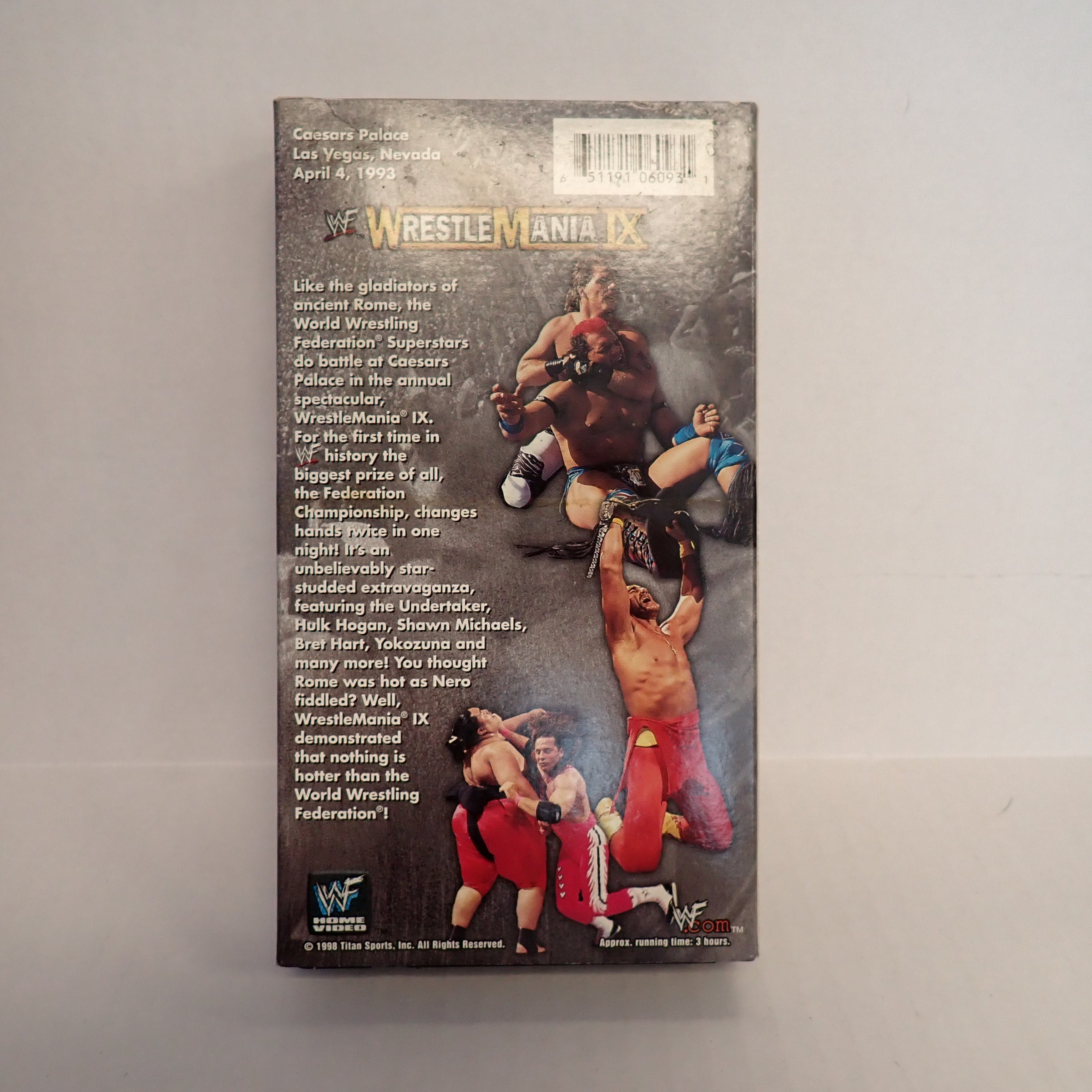 WrestleMania The Legacy - VHS Box Set