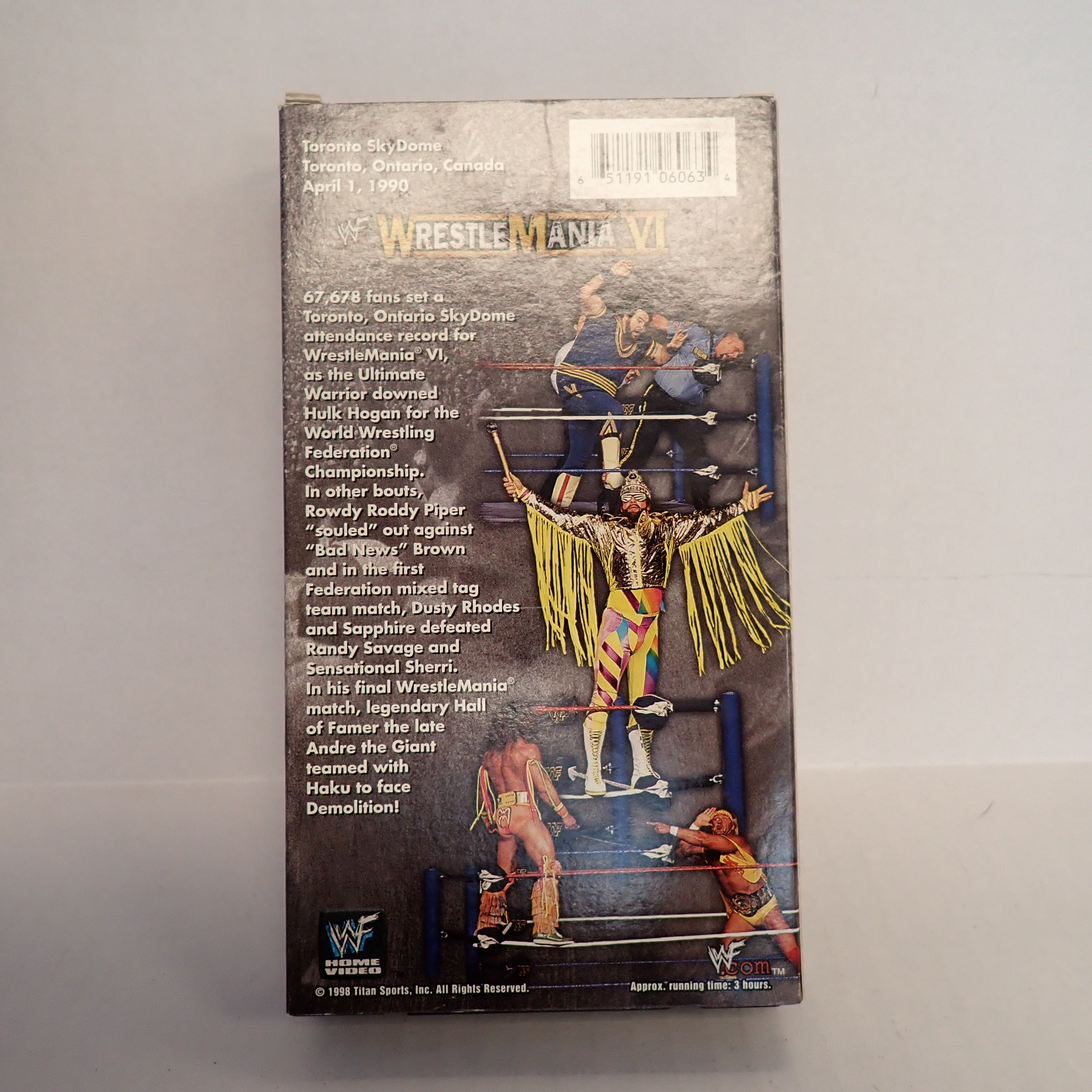 WrestleMania The Legacy - VHS Box Set