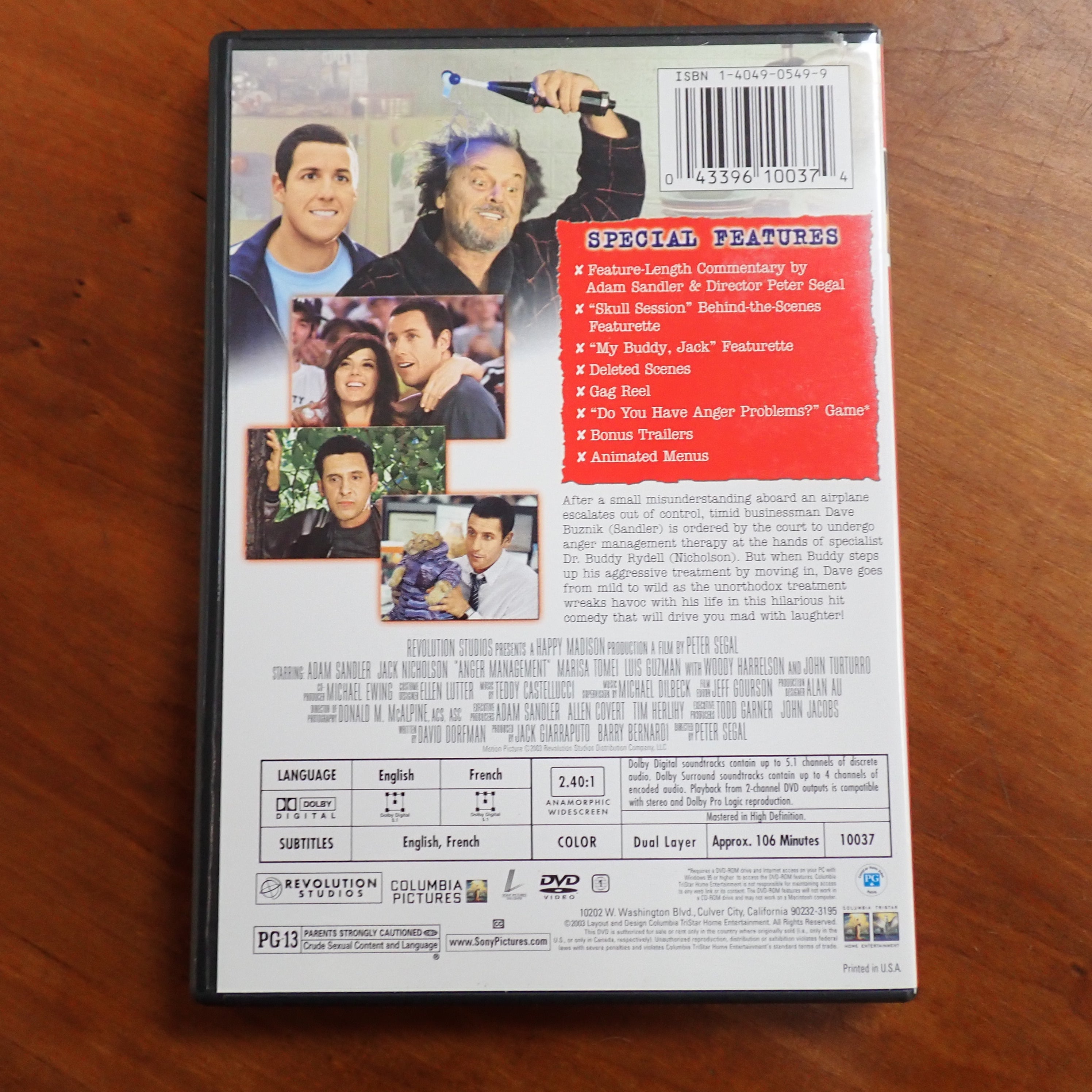 Anger Management - DVD