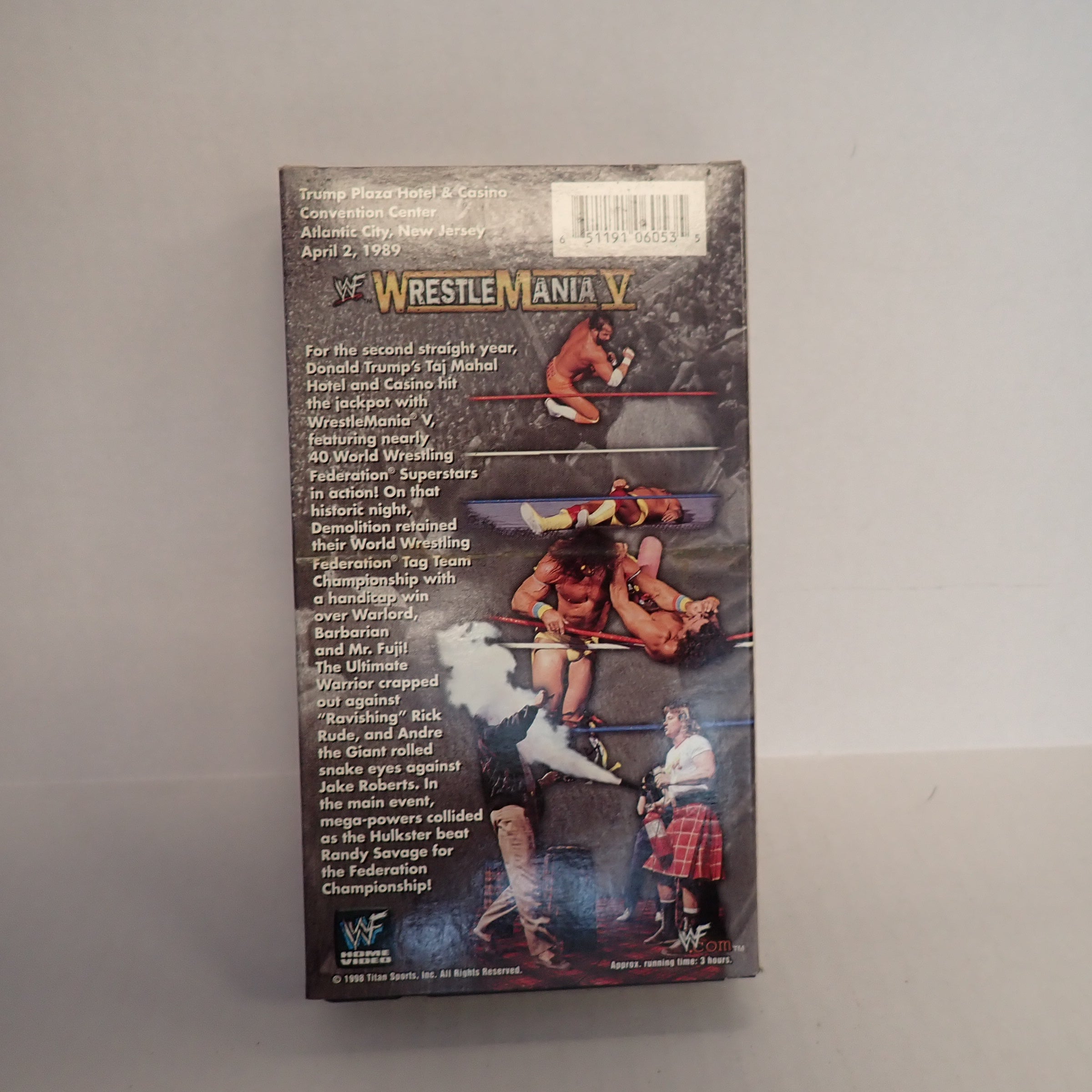 WrestleMania The Legacy - VHS Box Set