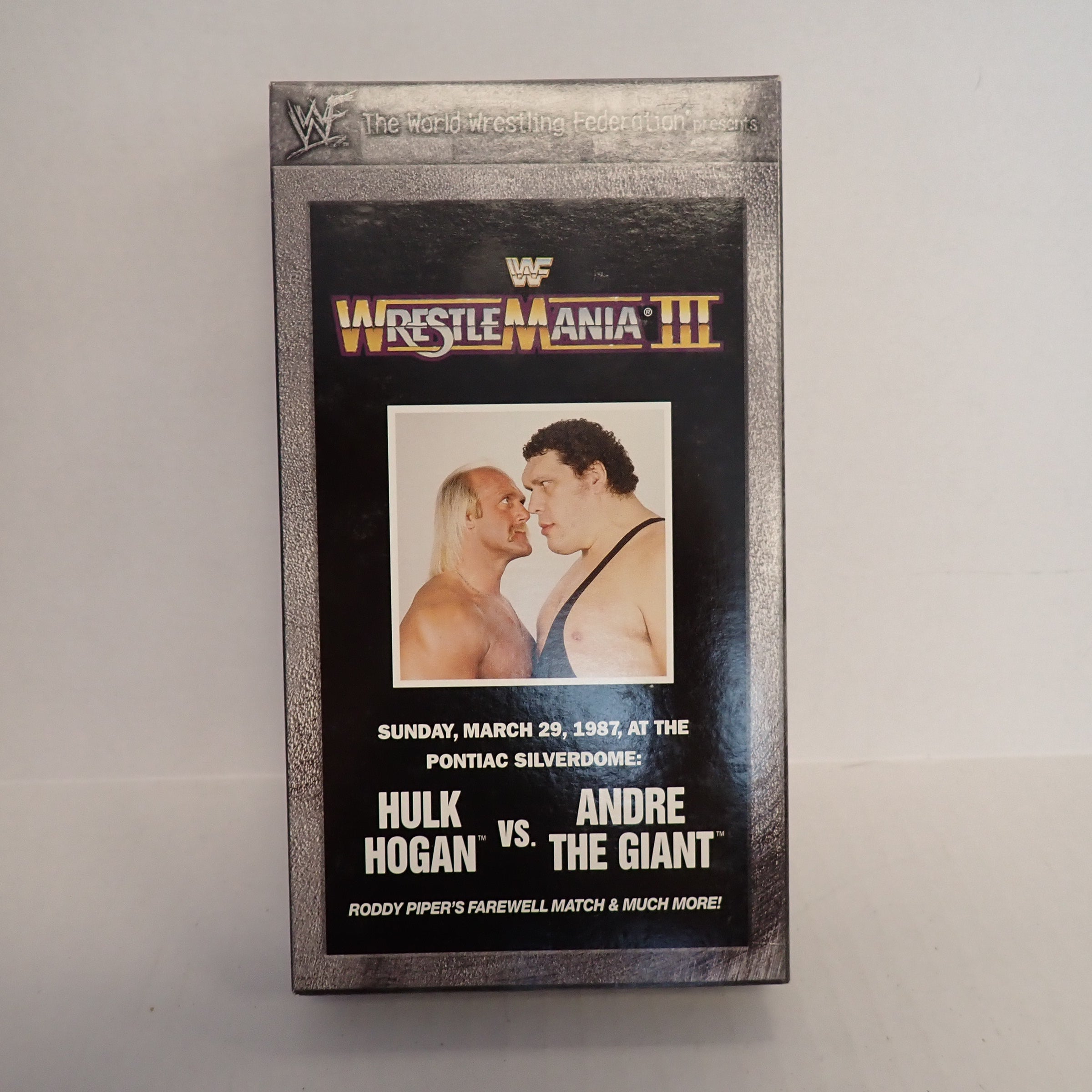 WrestleMania The Legacy - VHS Box Set