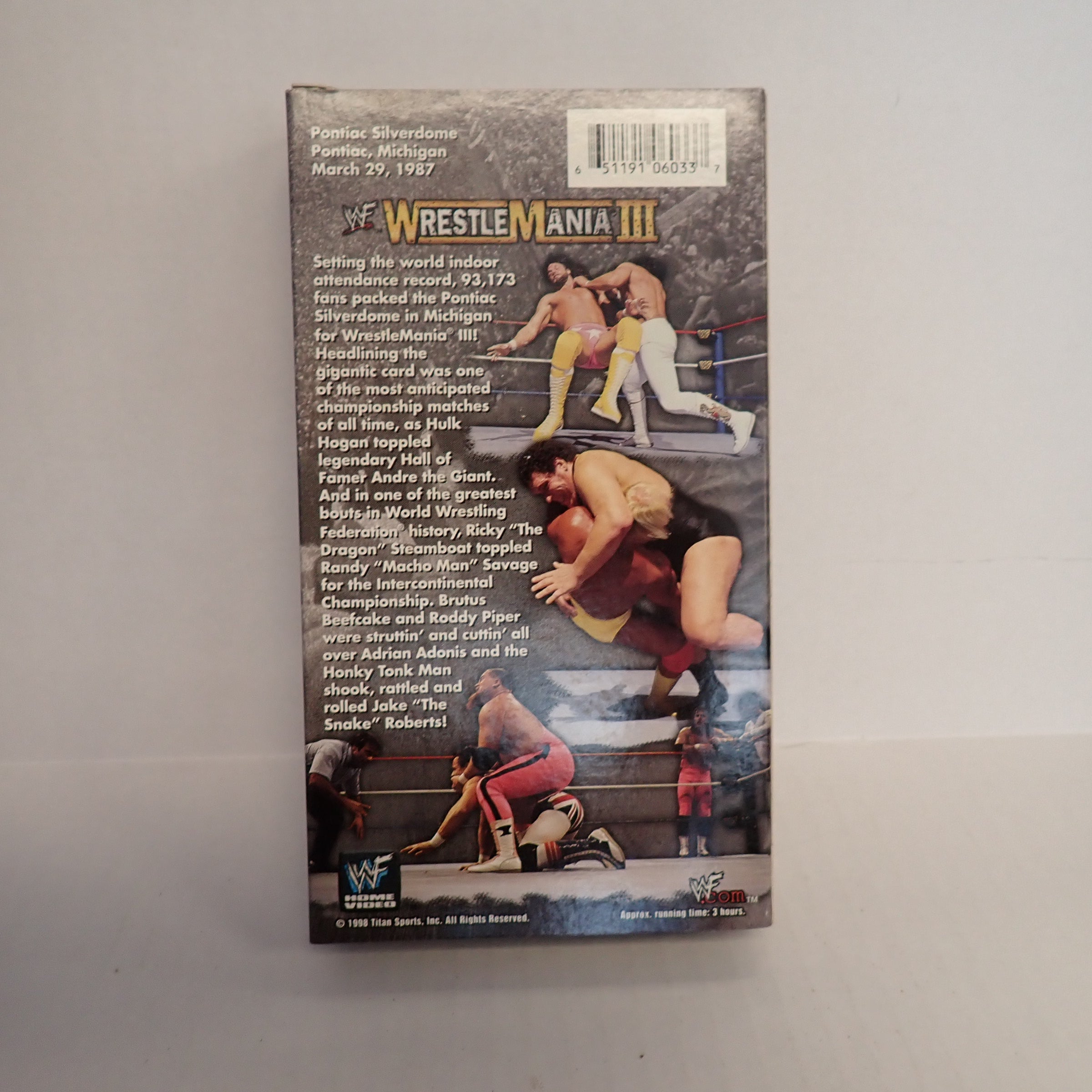 WrestleMania The Legacy - VHS Box Set