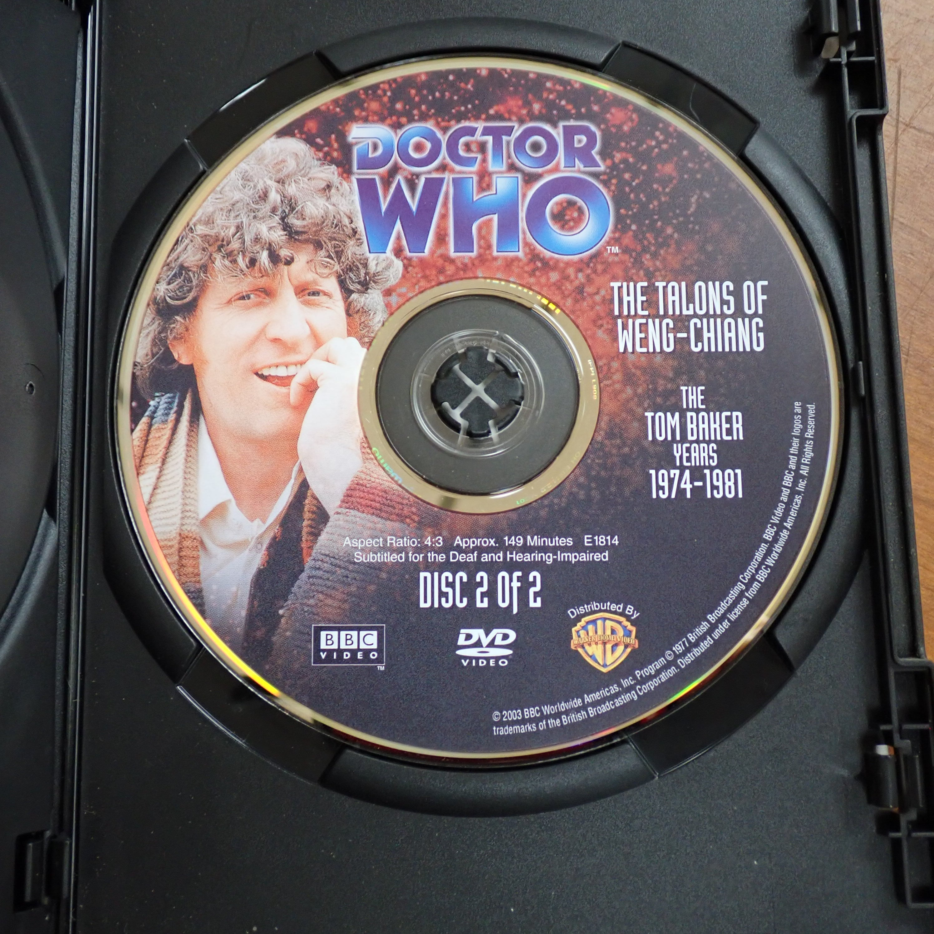 Doctor Who: The Talons of Weng-Chiang - DVD