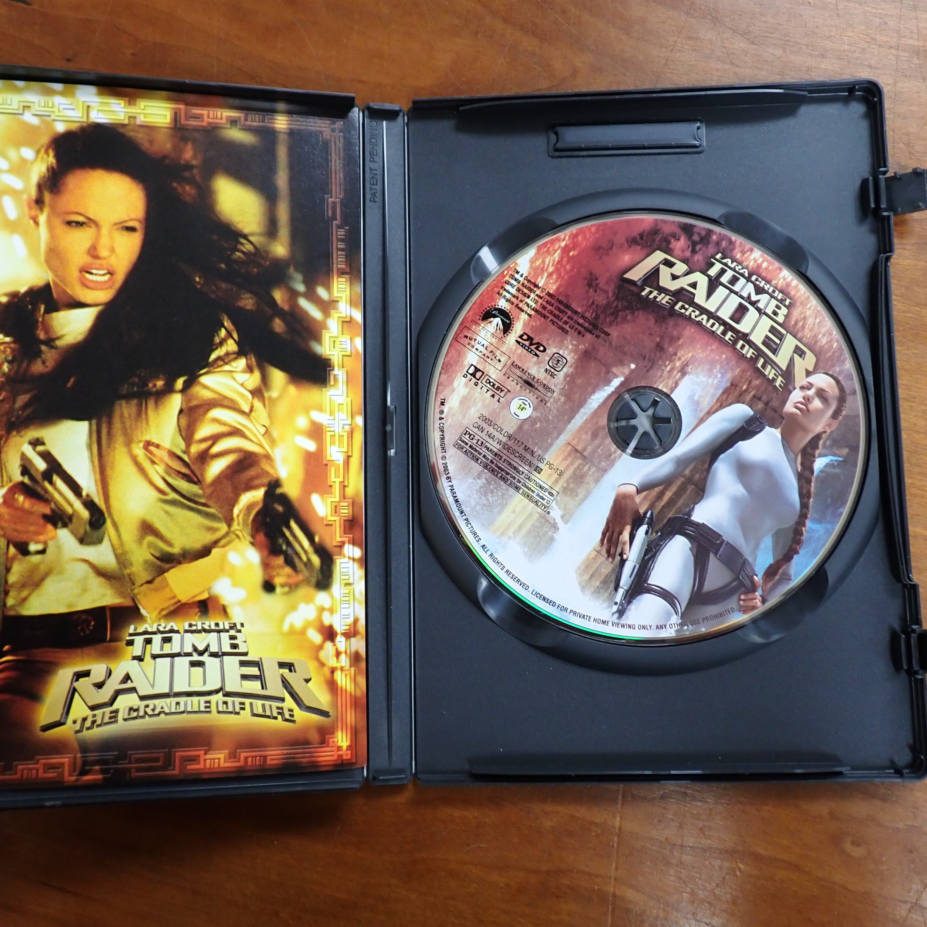 Tomb Raider: The Cradle of Life - DVD