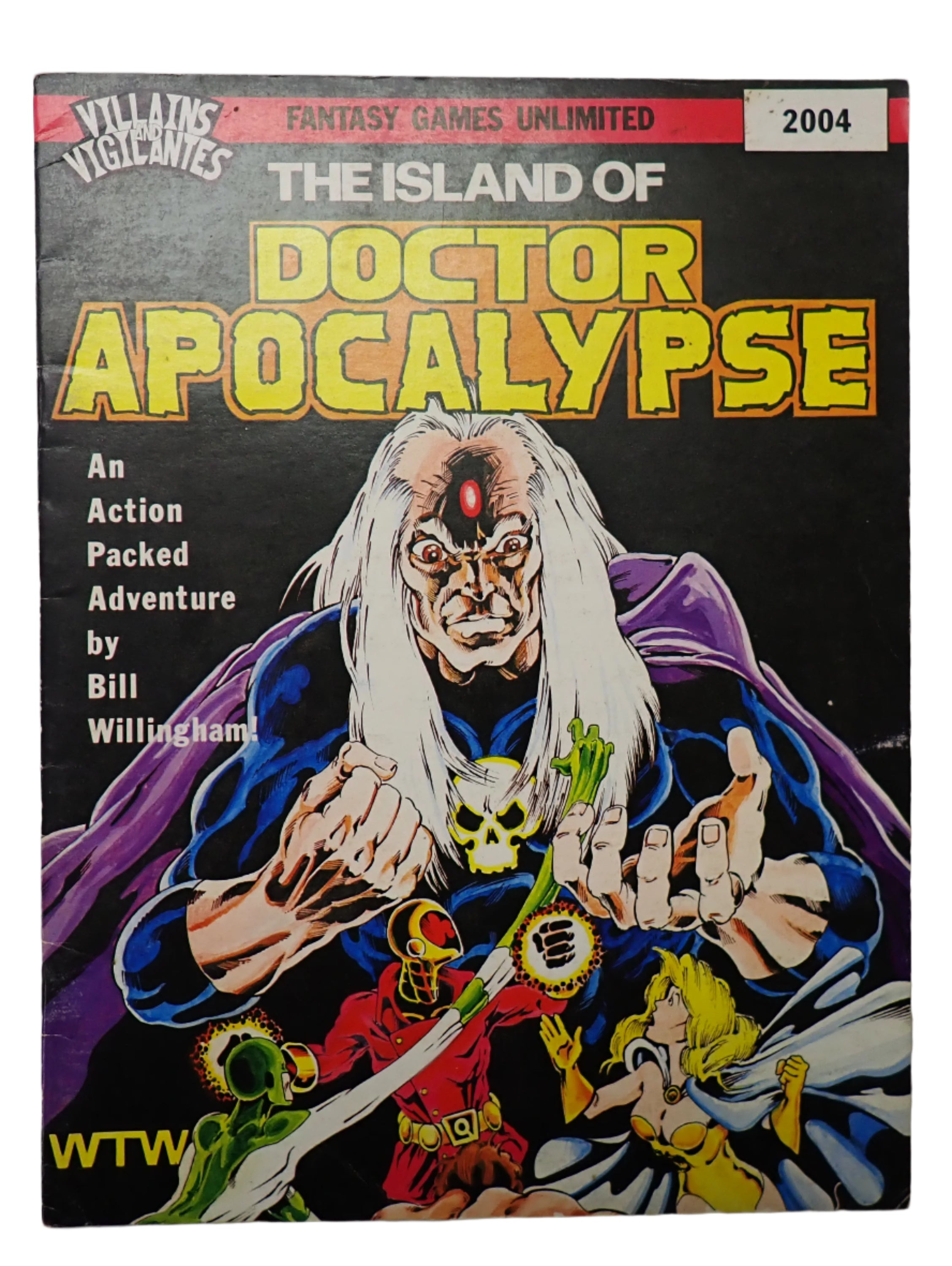 Villains and Vigilantes: The Island of Doctor Apocalypse USED