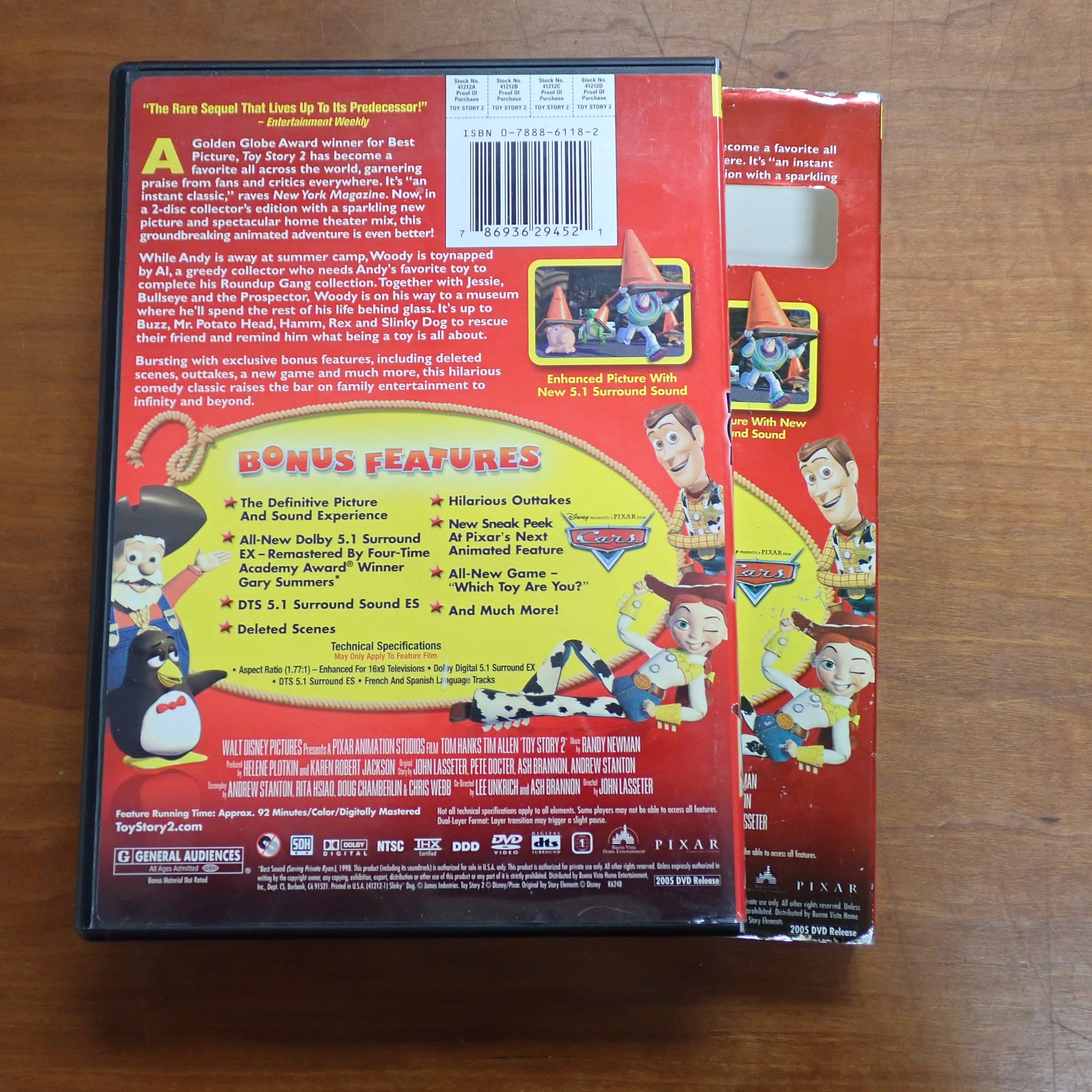 Toy Story 2 - DVD – Infinity Flux