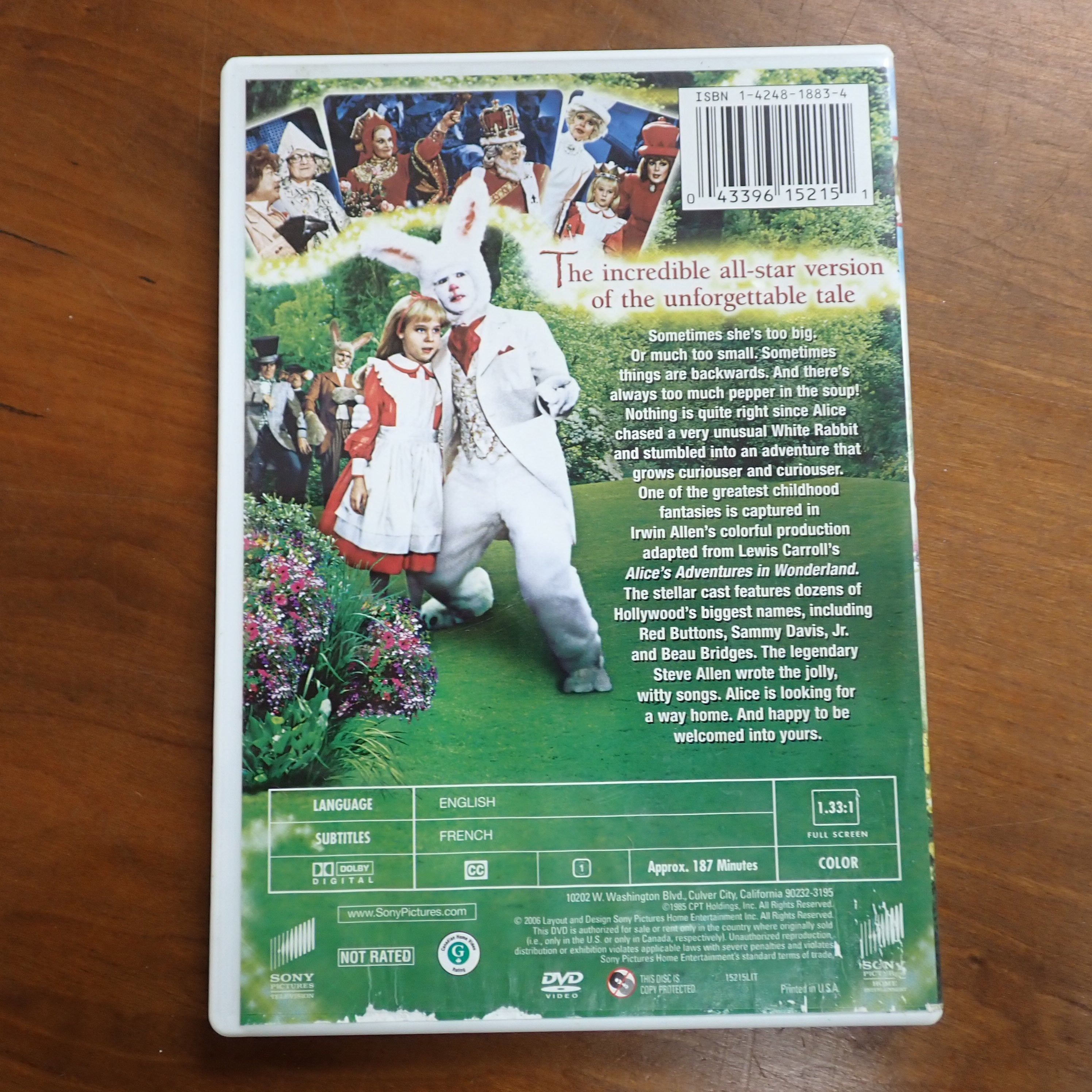 Alice in Wonderland - DVD