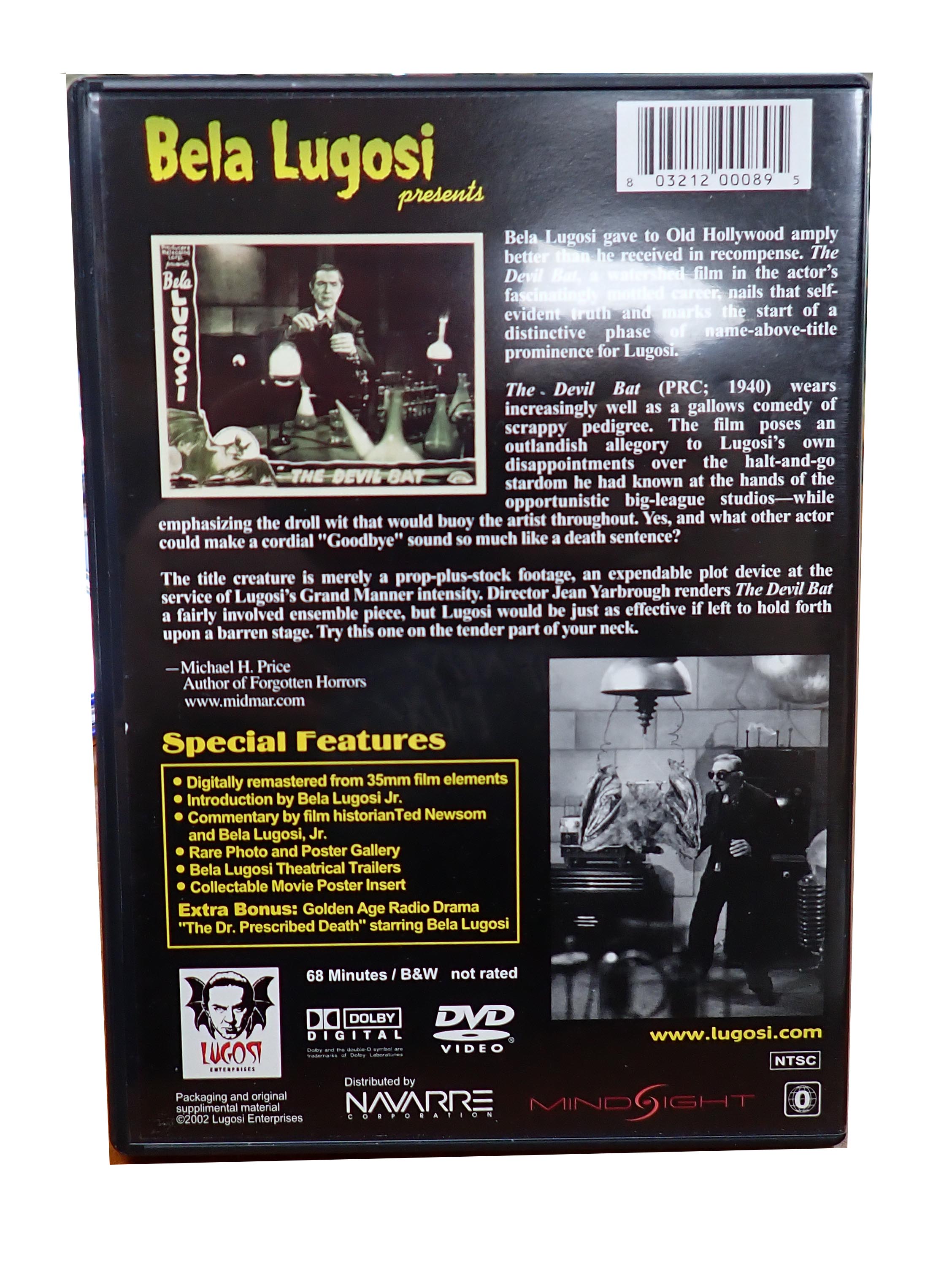 The Devil Bat - DVD (Pre-Owned)