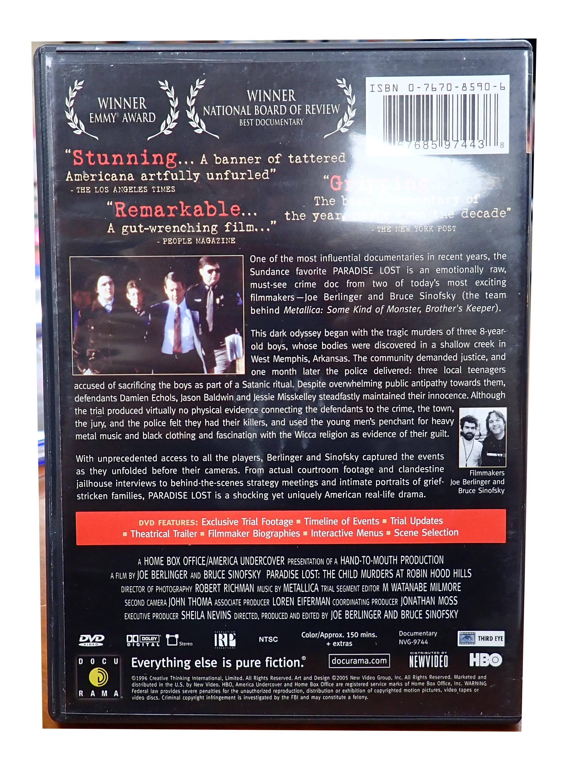 Paradise Lost 1 & 2 - DVD (Pre-Owned)