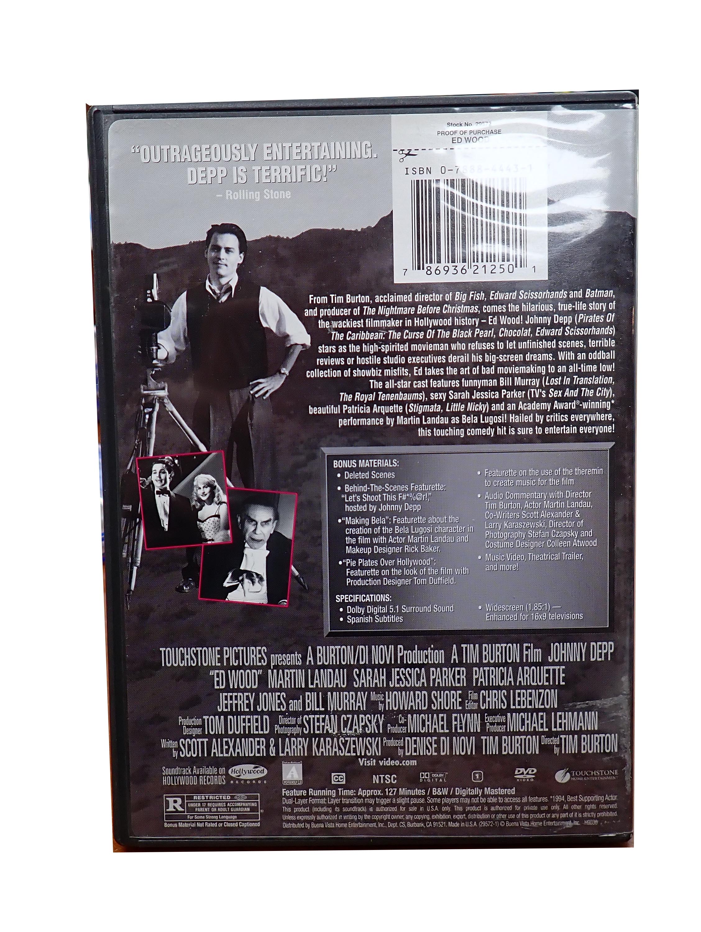 Ed Wood: Special Edition - DVD (Pre-Owned)