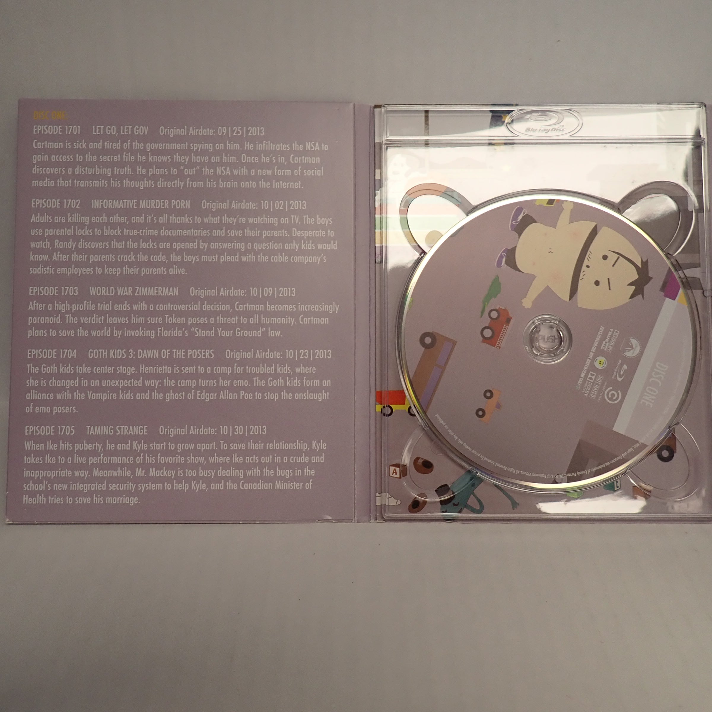 South Park the Complete Seventeenth Season - Blu Ray [Pre-Owned]