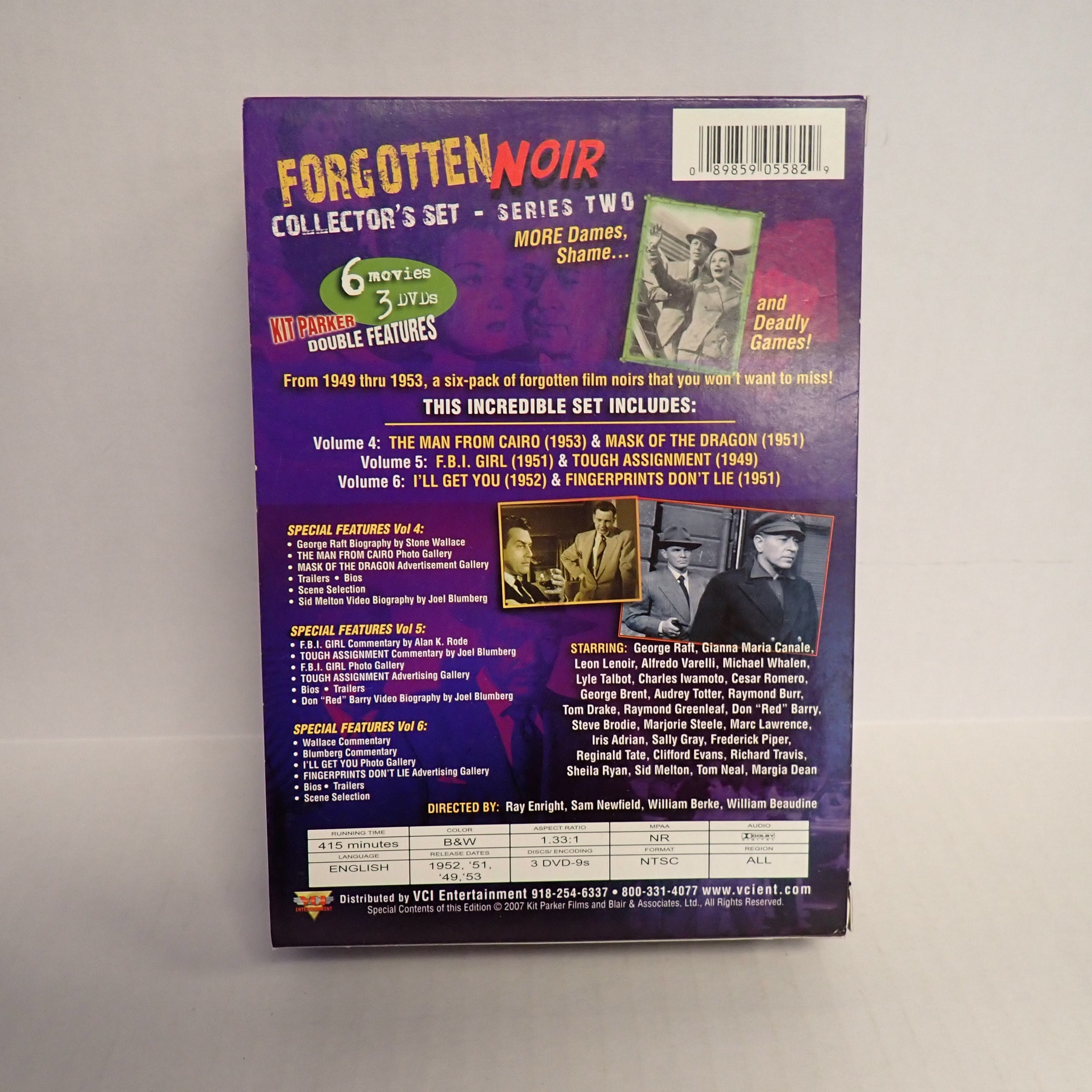 Forgotten Noir - DVD Collection set series two [Pre-Owned]