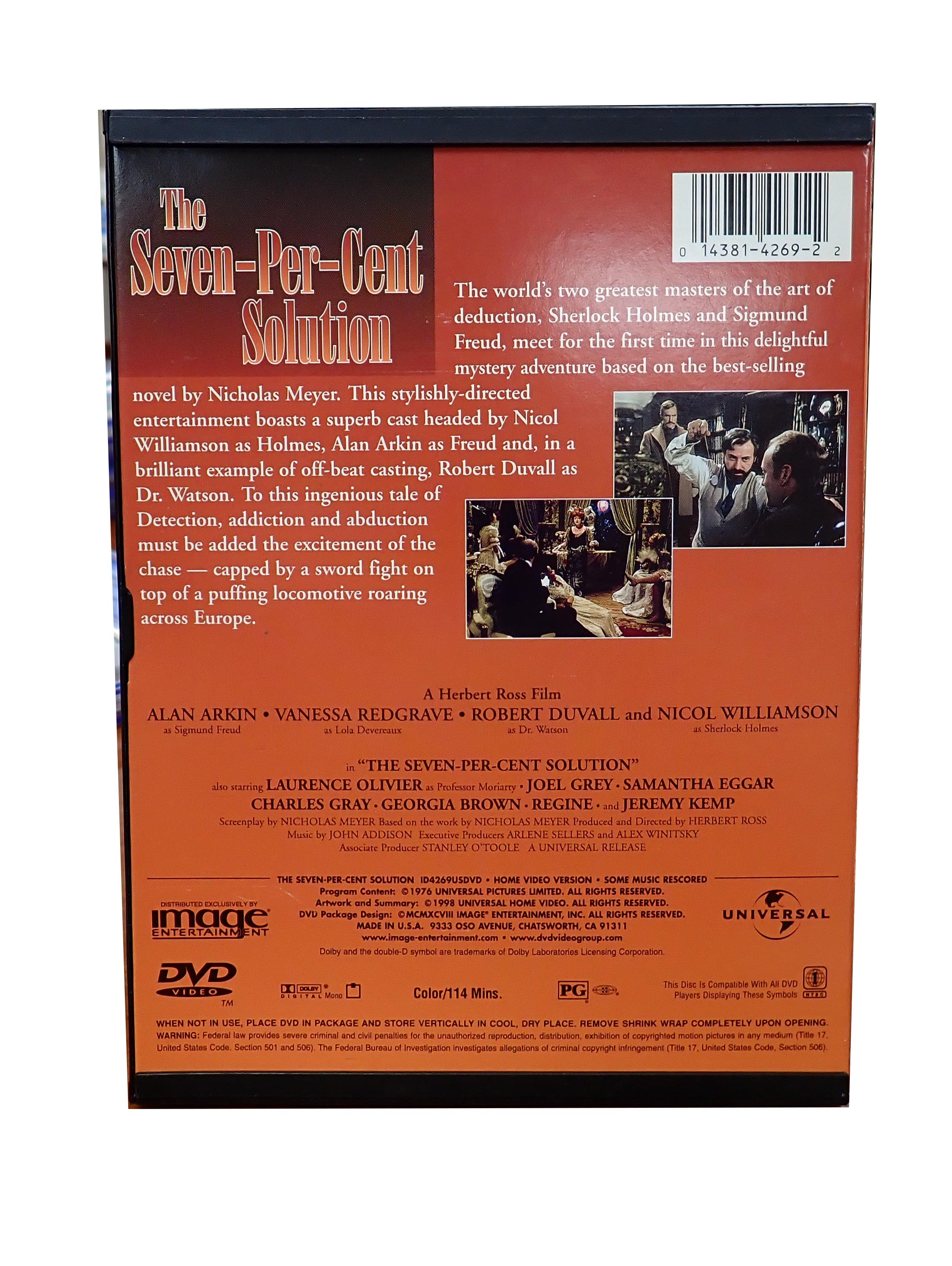 The Seven-Per-Cent Solution - DVD (Pre-Owned)