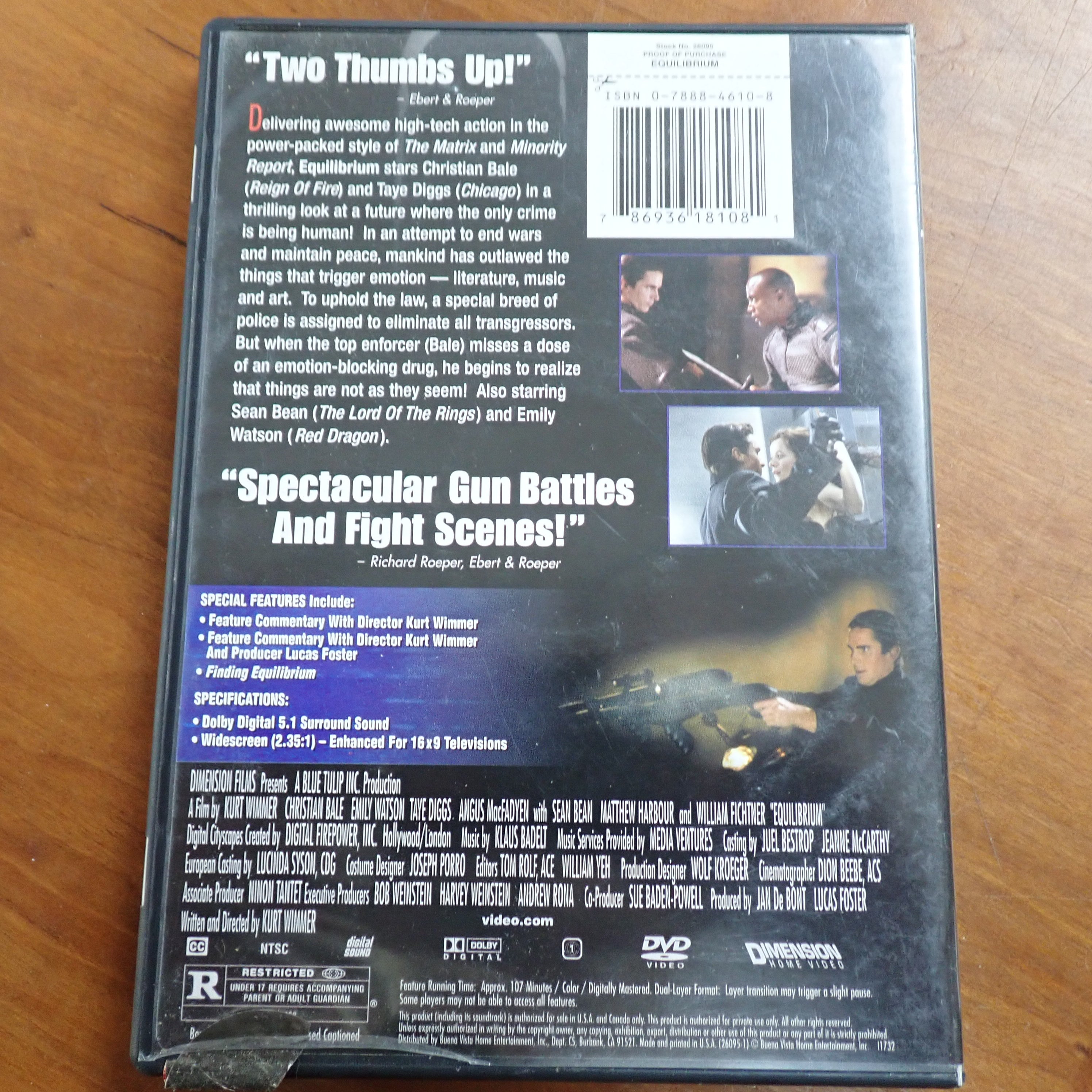 Equilibruim - DVD