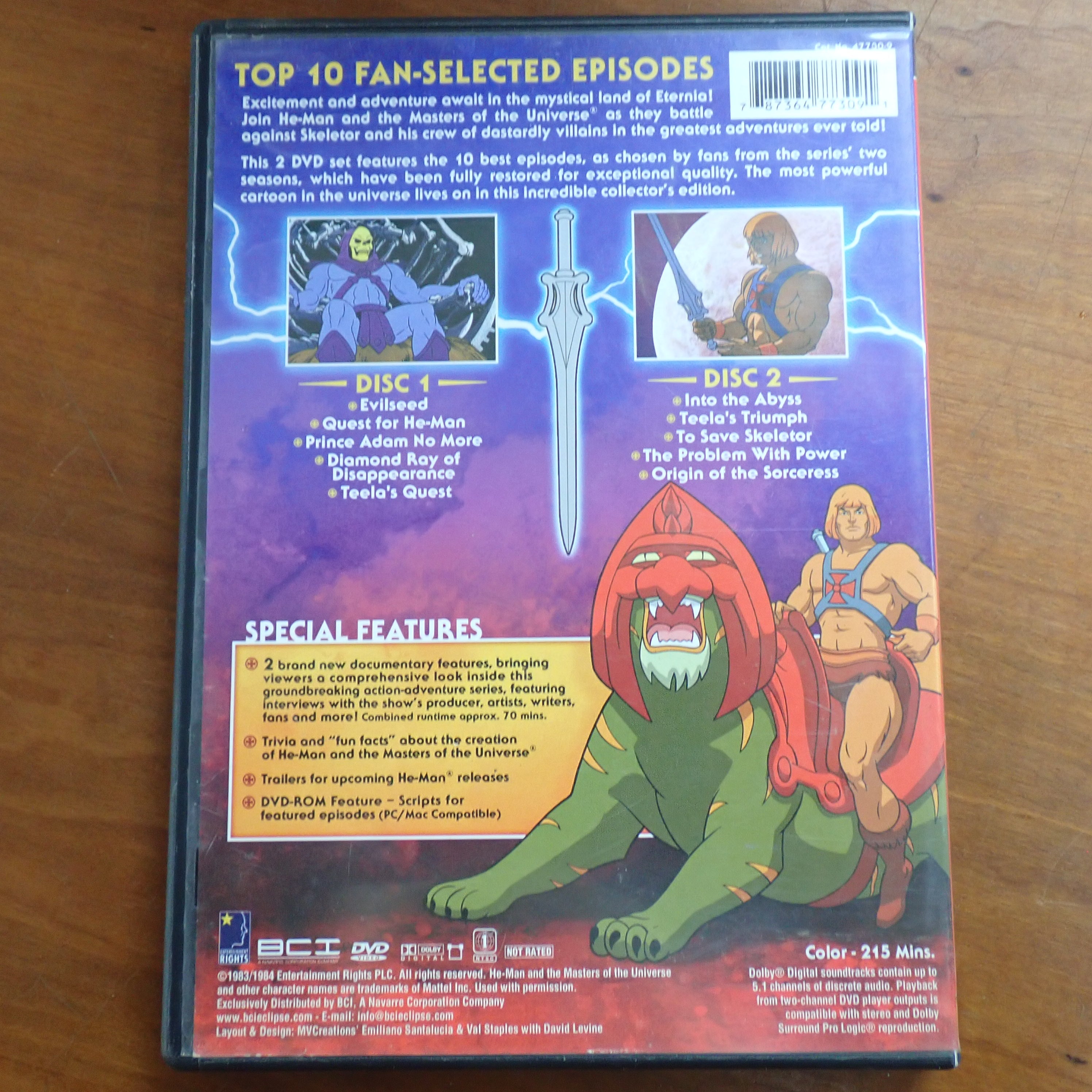 The Best of He-Man and the Masters of the Universe - DVD