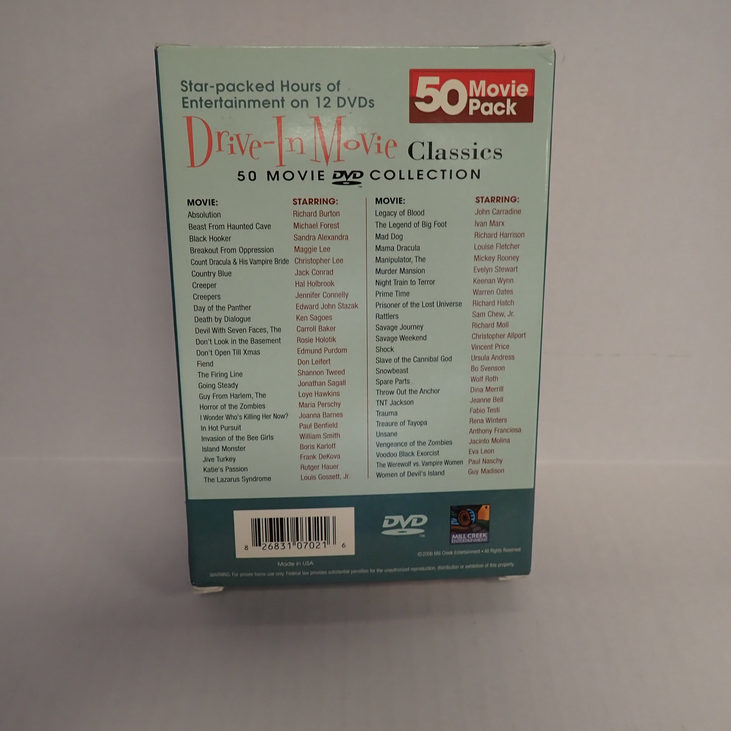 Drive-In Movie Classics - DVD Collection [Pre-Owned]