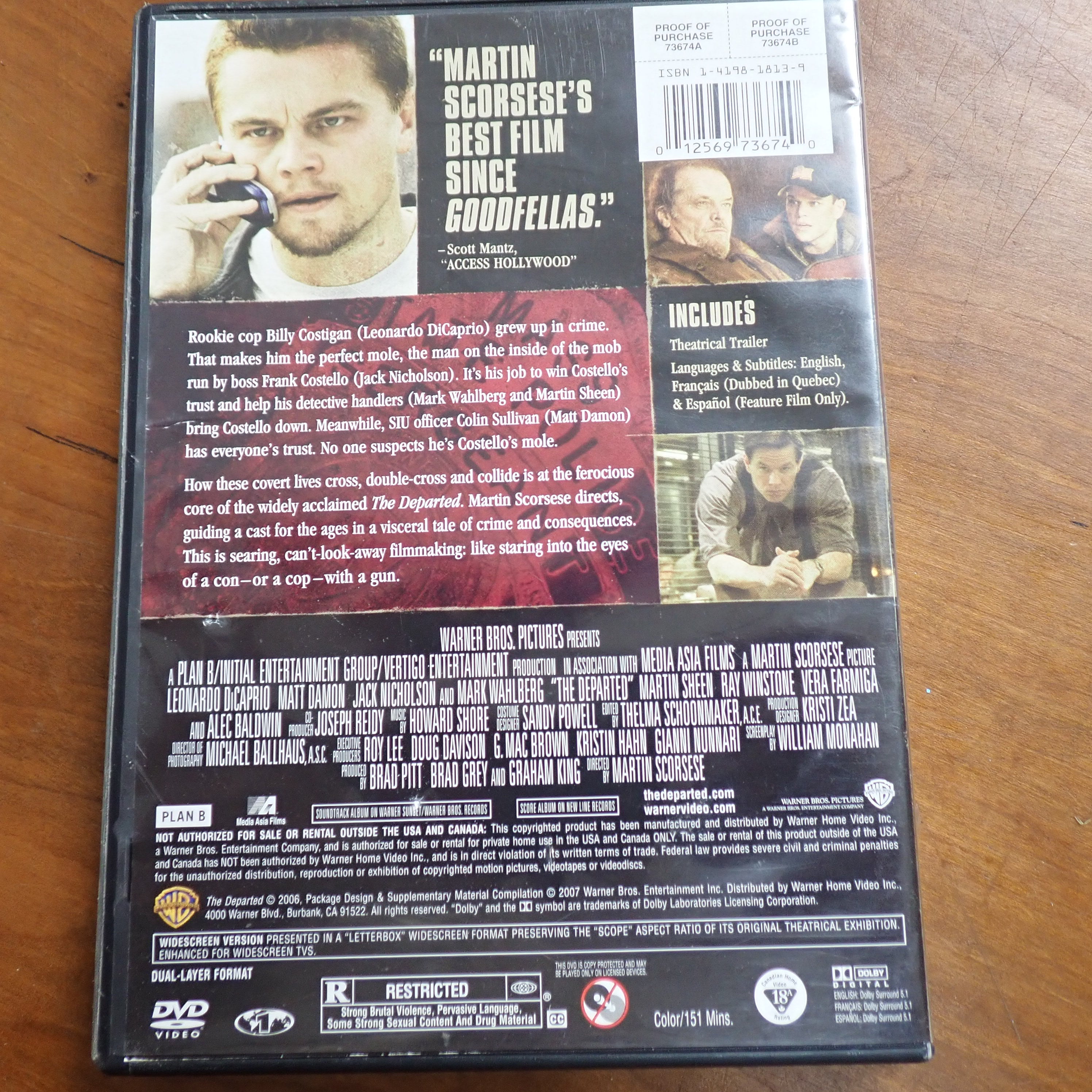 The Departed - DVD