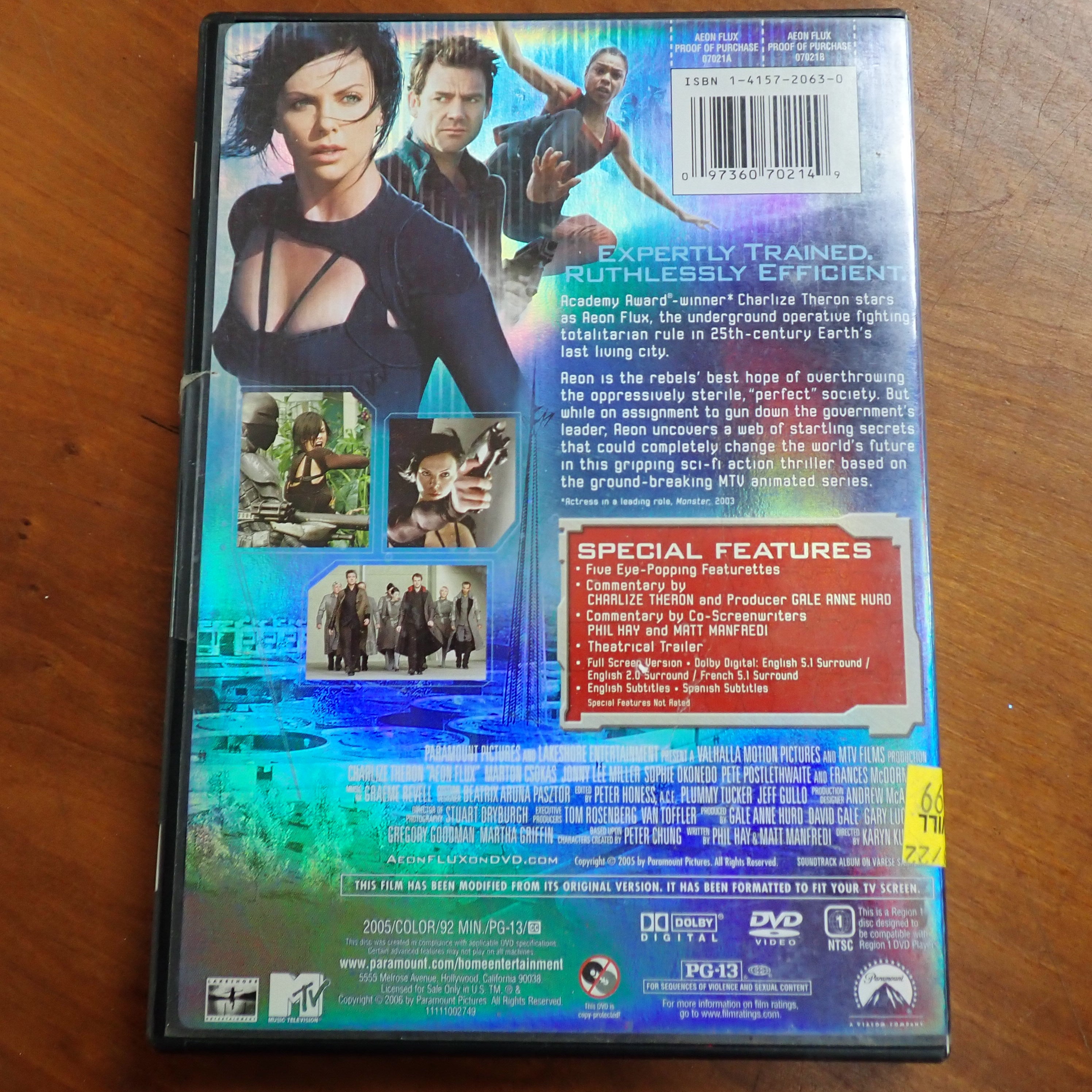 Aeon Flux - DVD