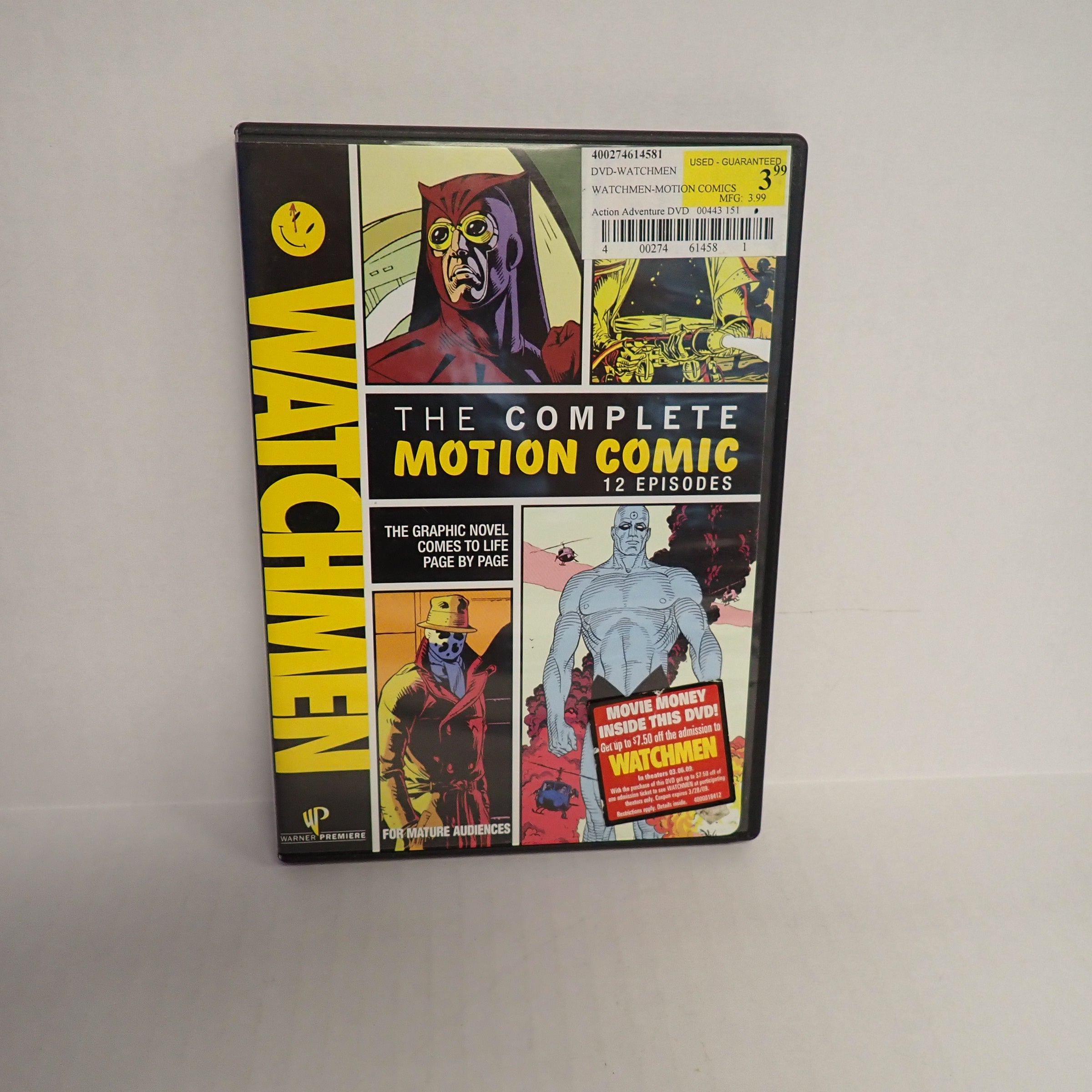 Watchmen, the Complete Motion Comic - DVD [Pre-Owned]