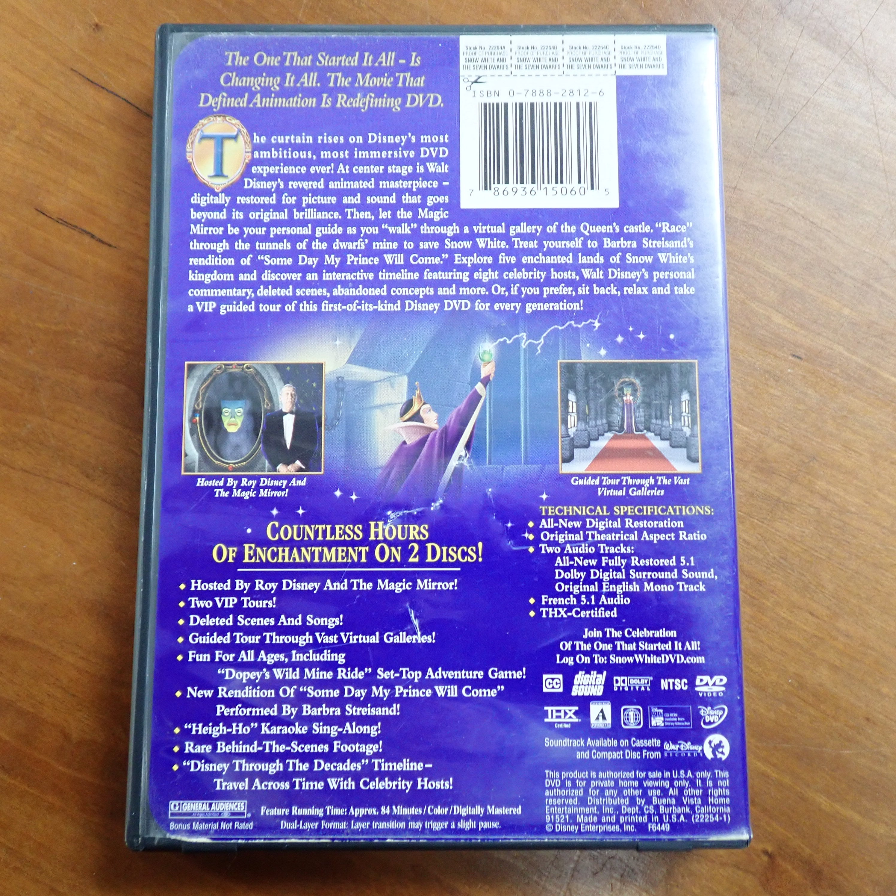 Snow White and the Seven Dwarves - DVD