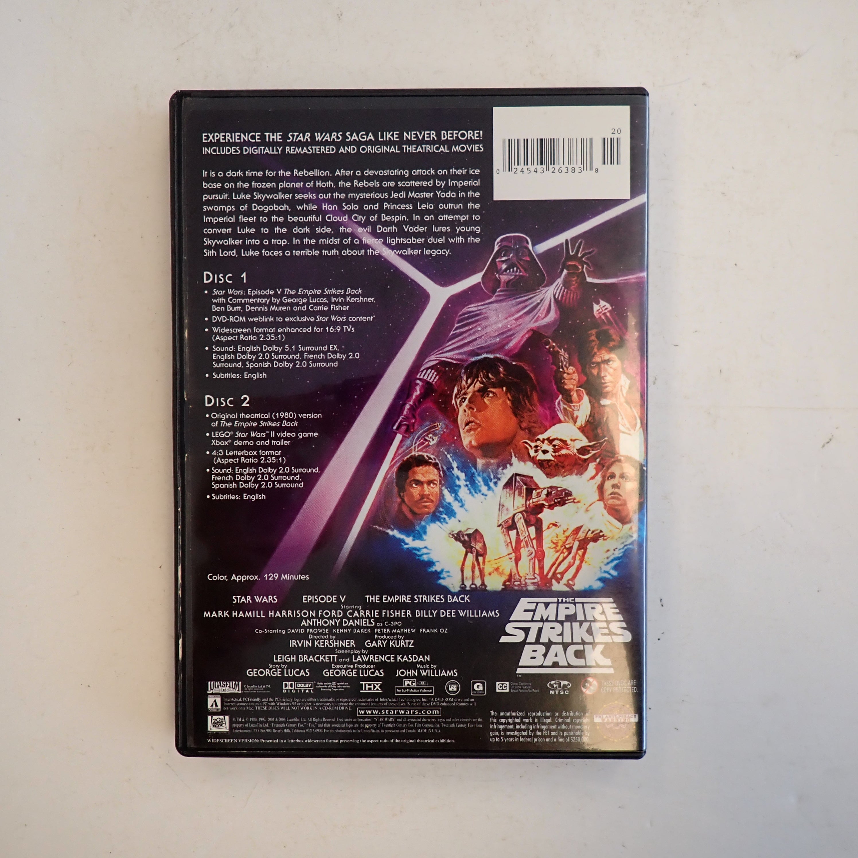 Star Wars Episode V: Empire Strikes Back - Limited Edition - DVD