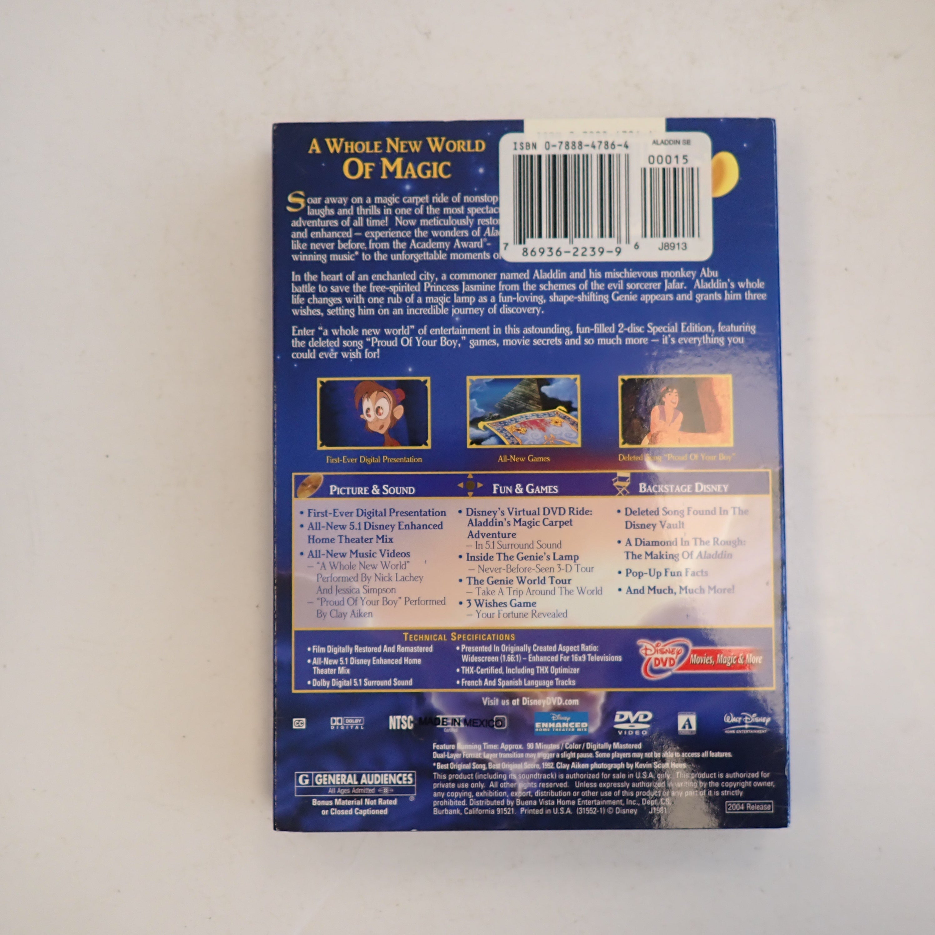 Aladdin Platinum Edition - DVD