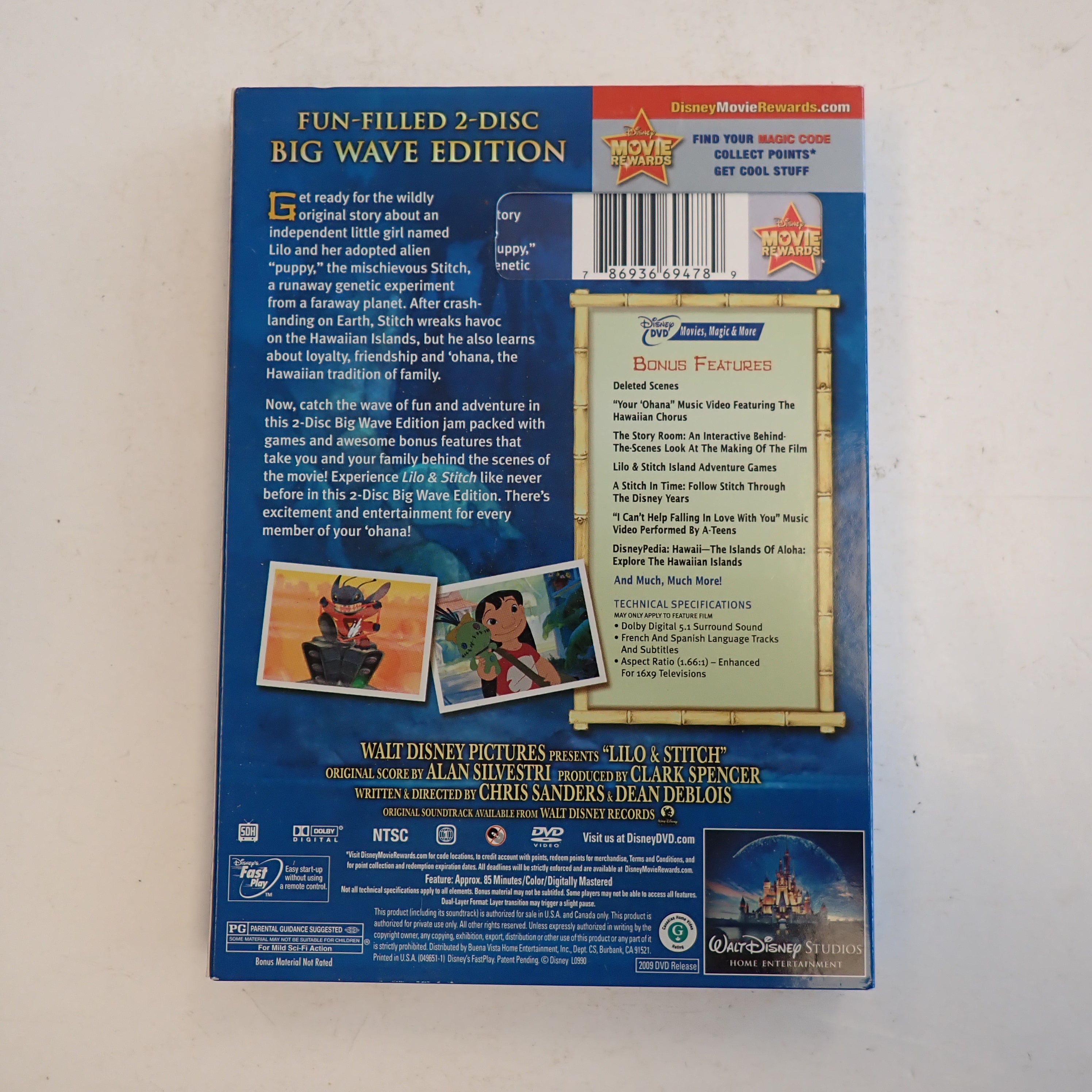 Lilo & Stitch Big Wave Edition - DVD