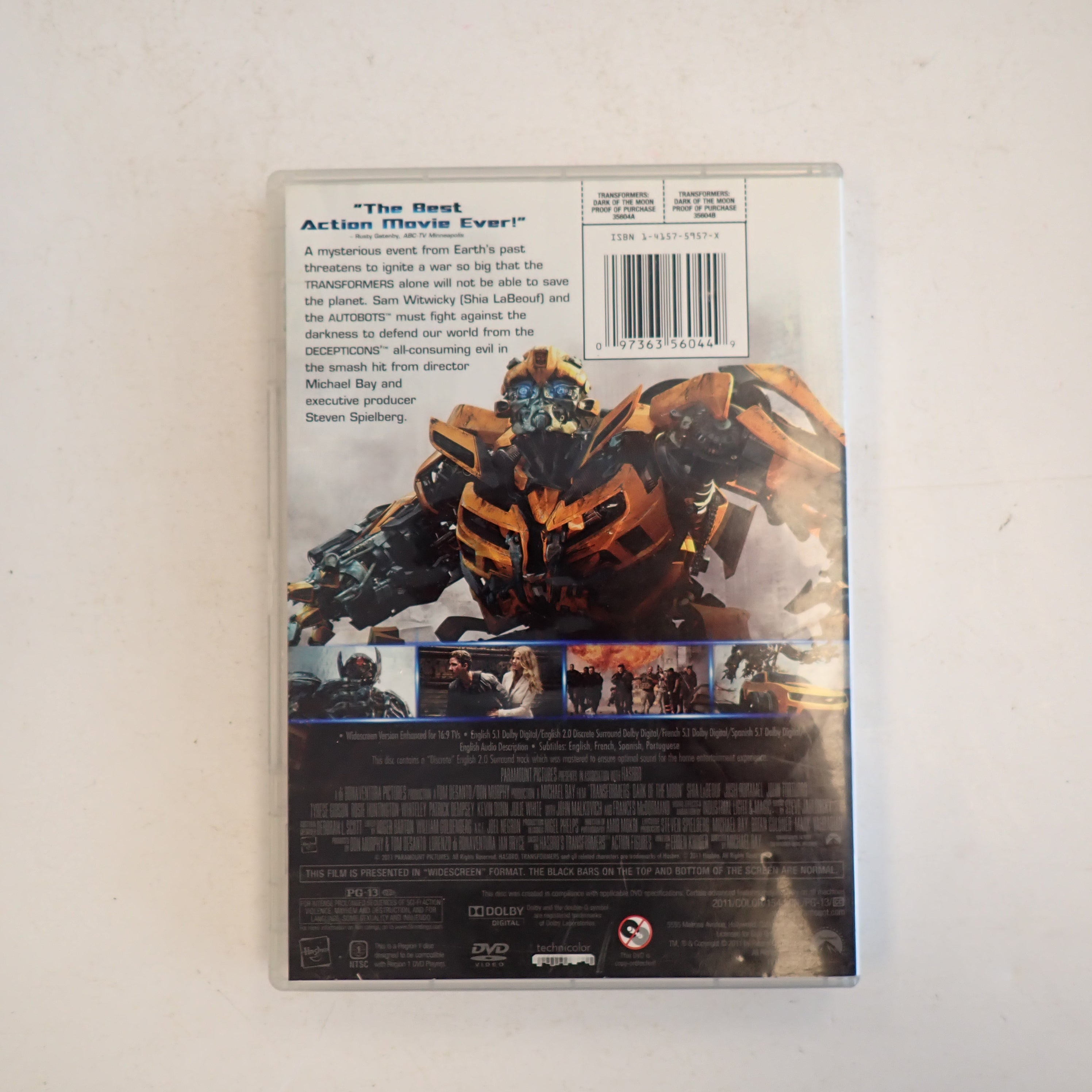 Transformers: Dark of the Moon - DVD