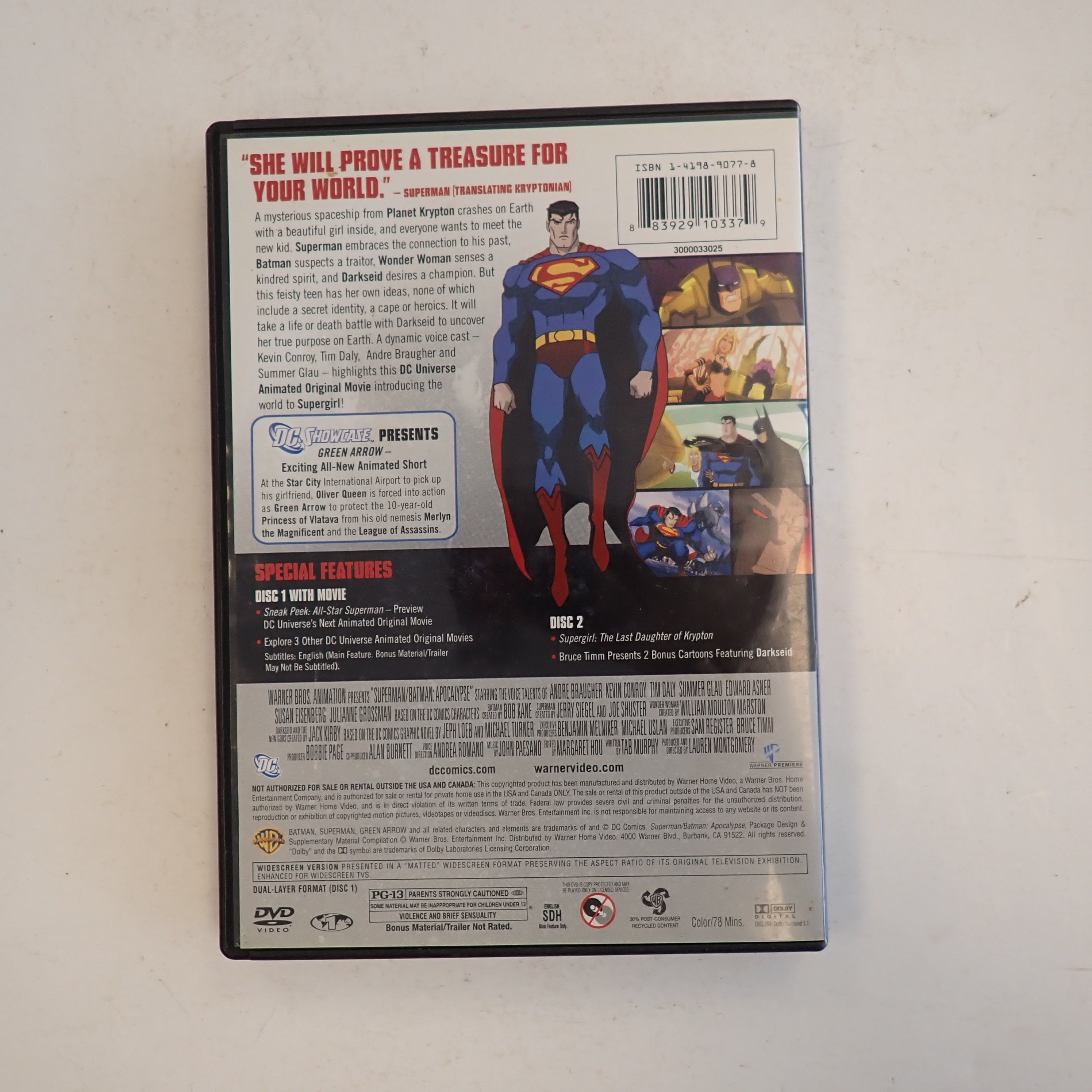 Superman/Batman Apocalypse - DVD