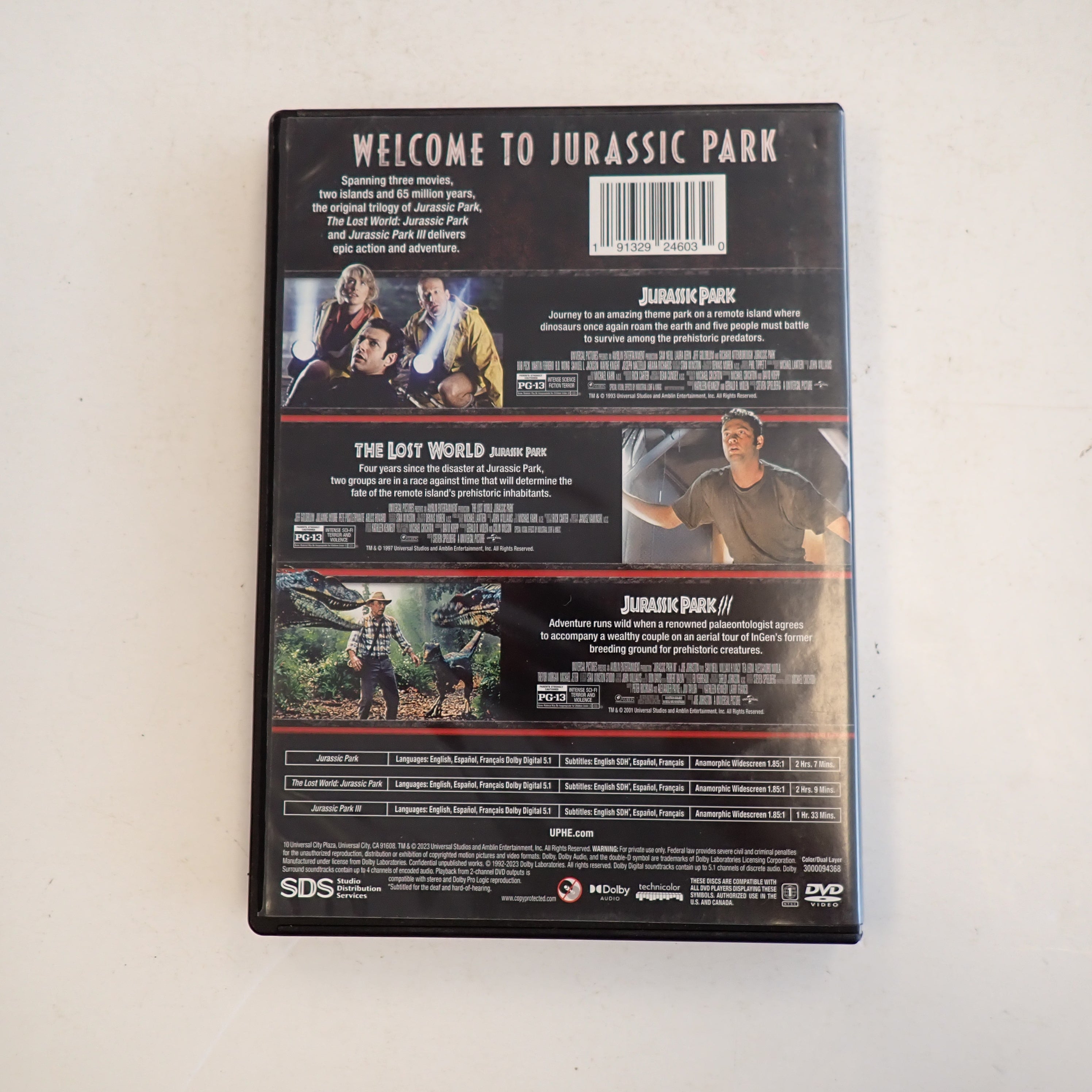 Jurassic Park Trilogy - DVD