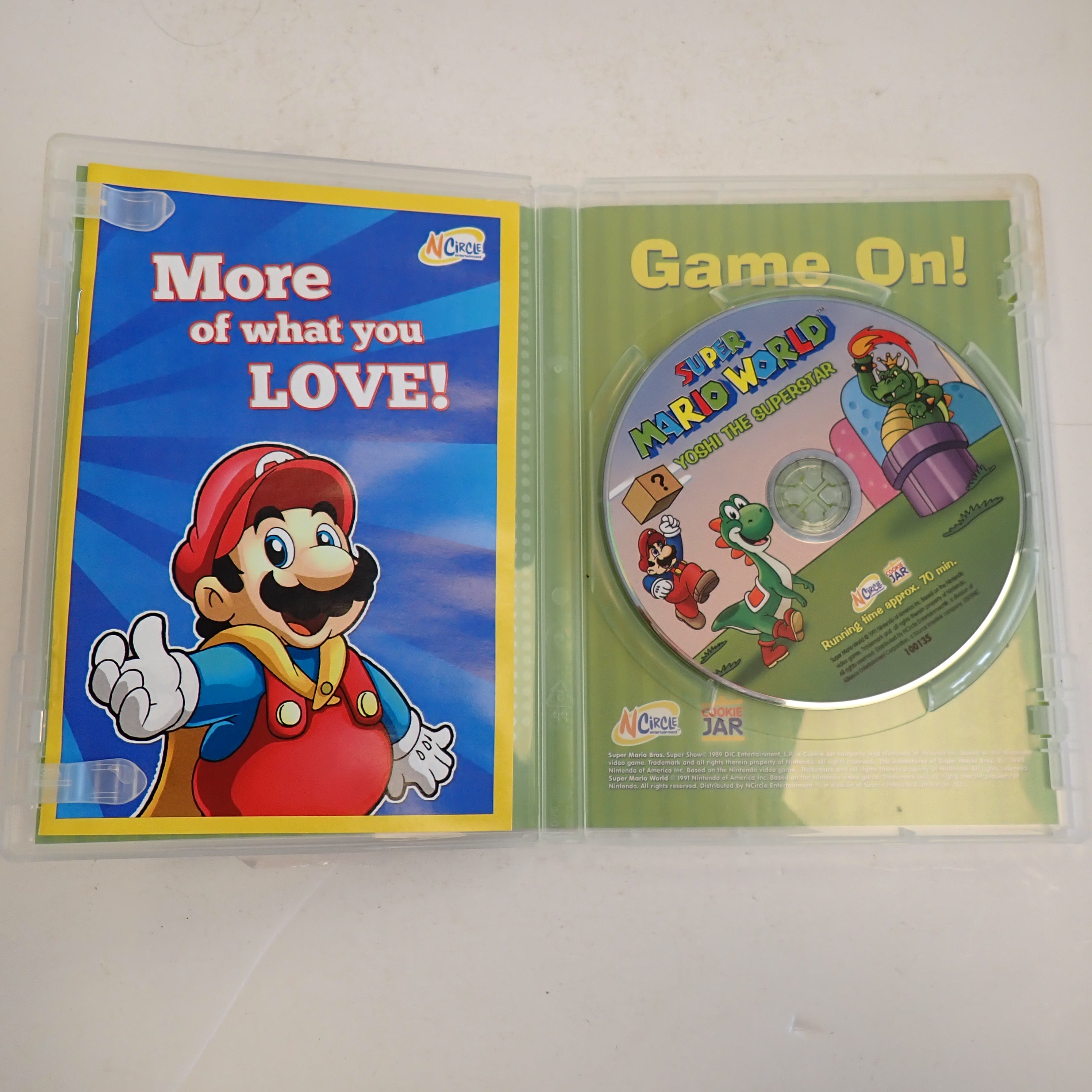 Super Mario World: Yoshi the Superstar - DVD