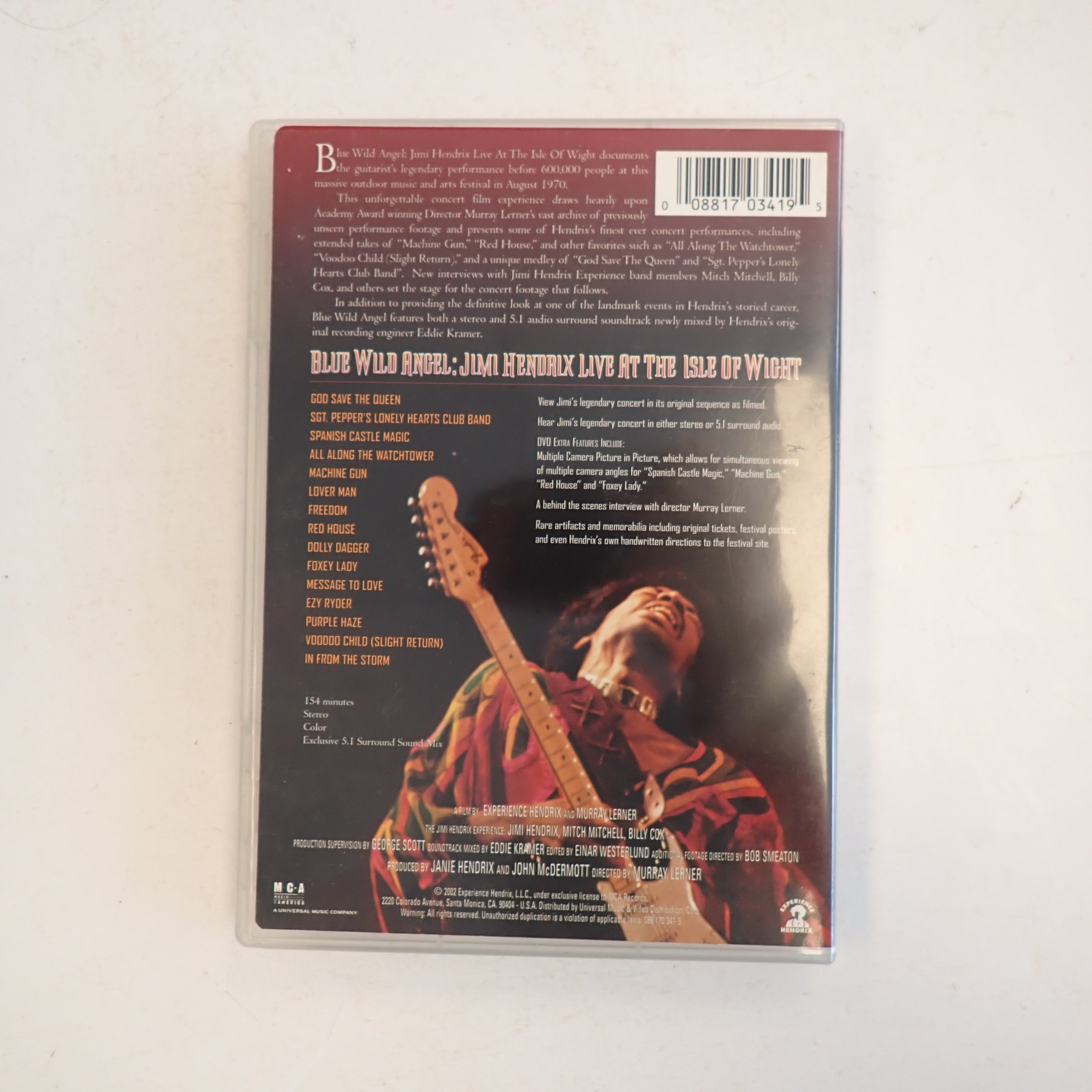 Blue Wild Angel - DVD