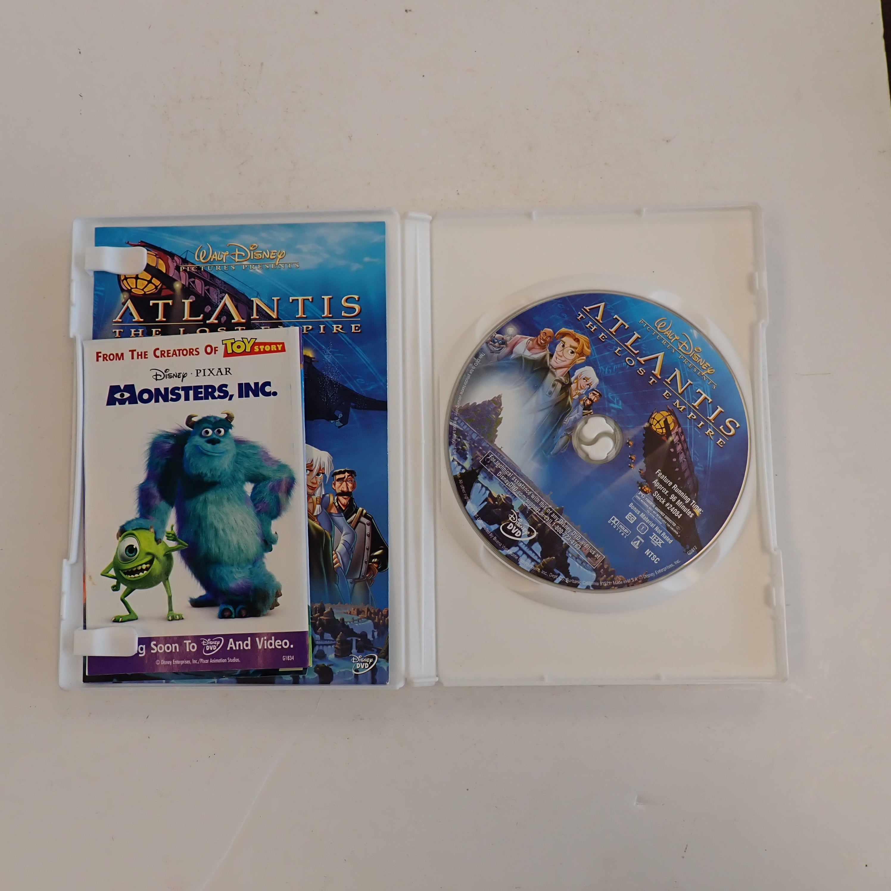 Atlantis: The Lost Empire - DVD – Infinity Flux