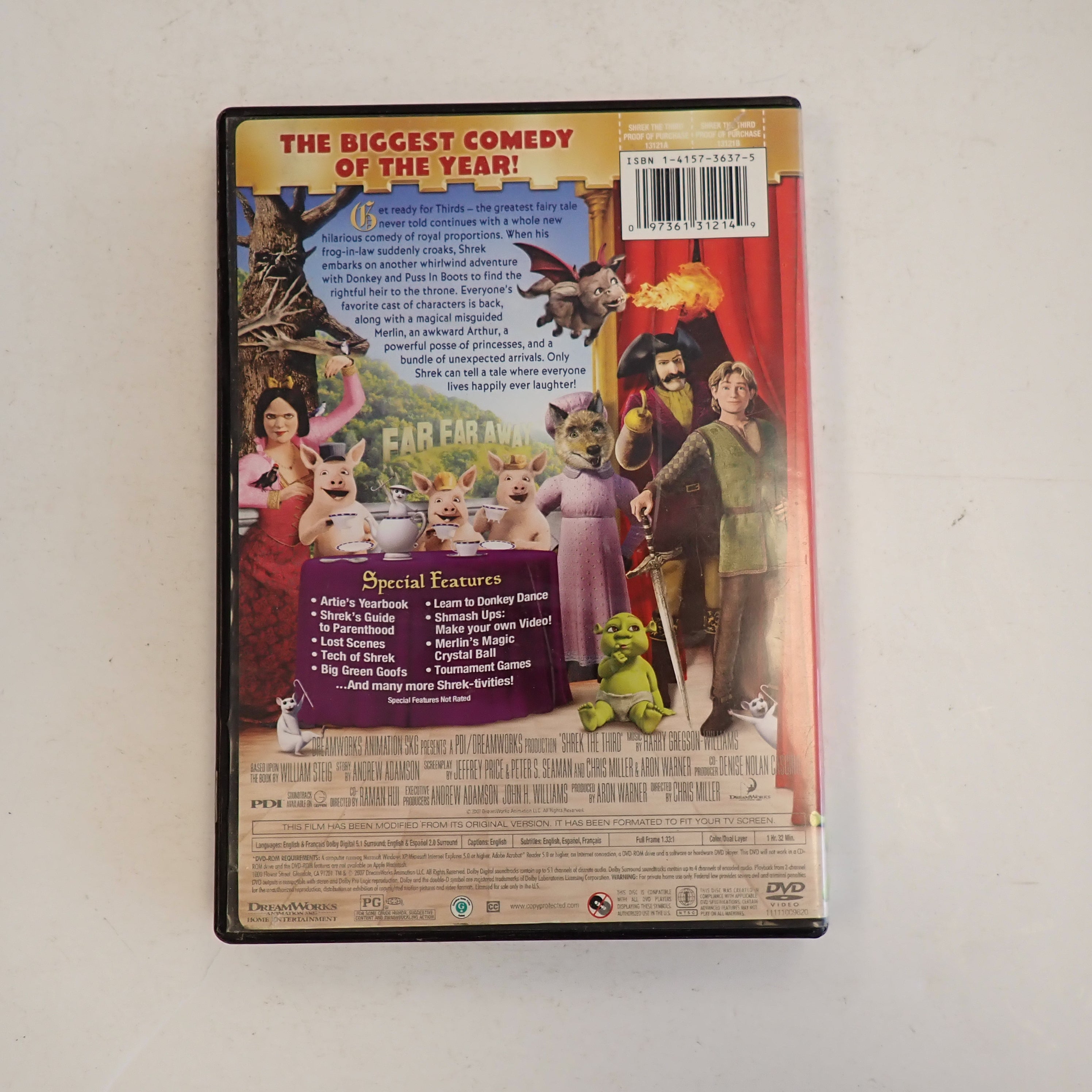 Shrek the Third - DVD